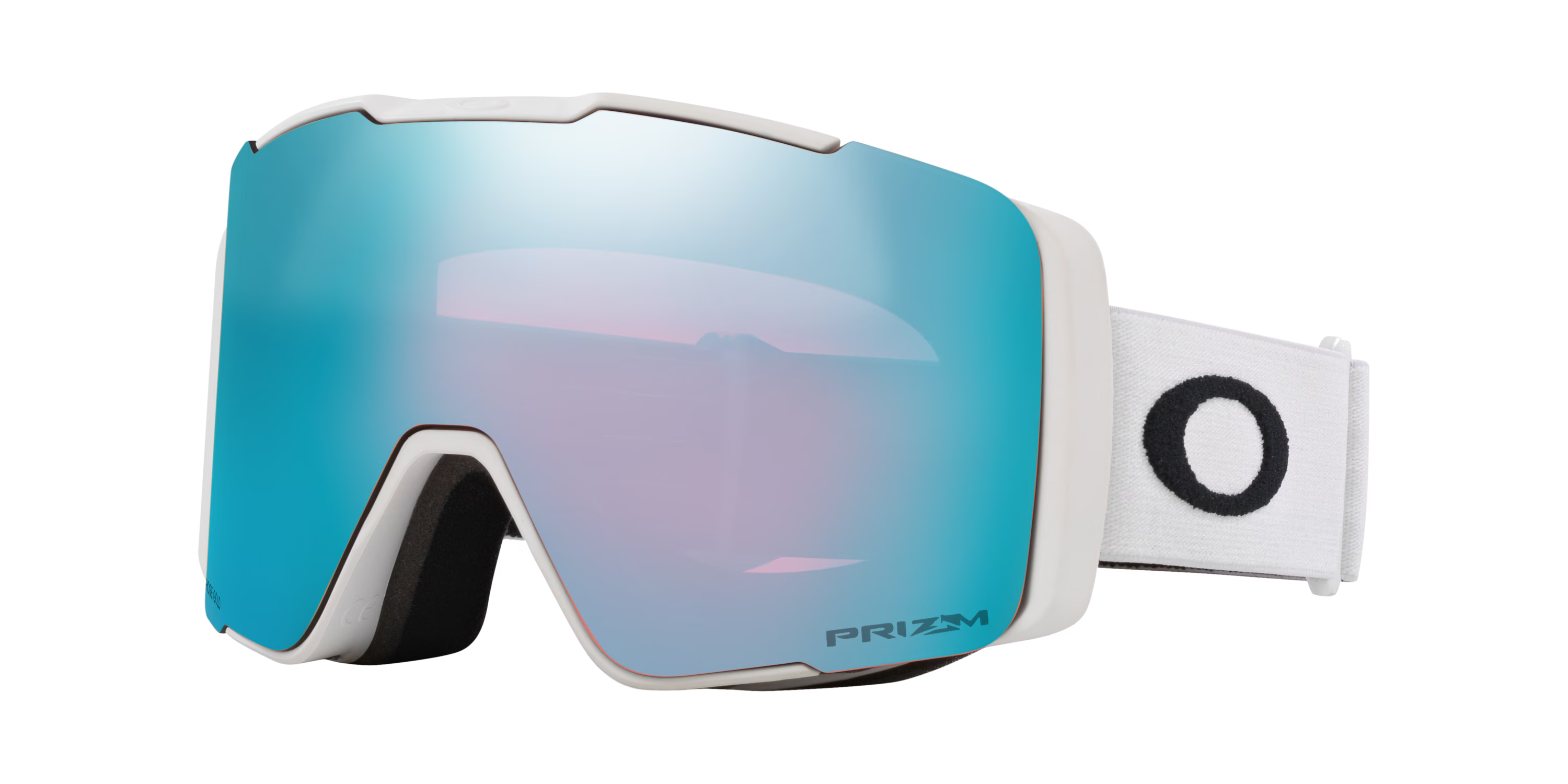 Line Miner Pro M - Matte White/Prizm Snow Sapphire Iridium