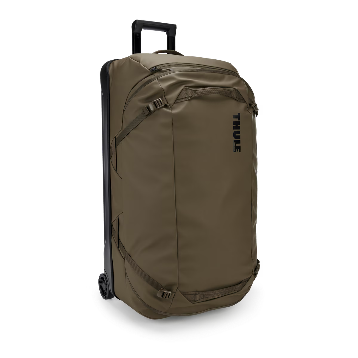 deep khaki Chasm 110L Wheeled Duffel Bag
