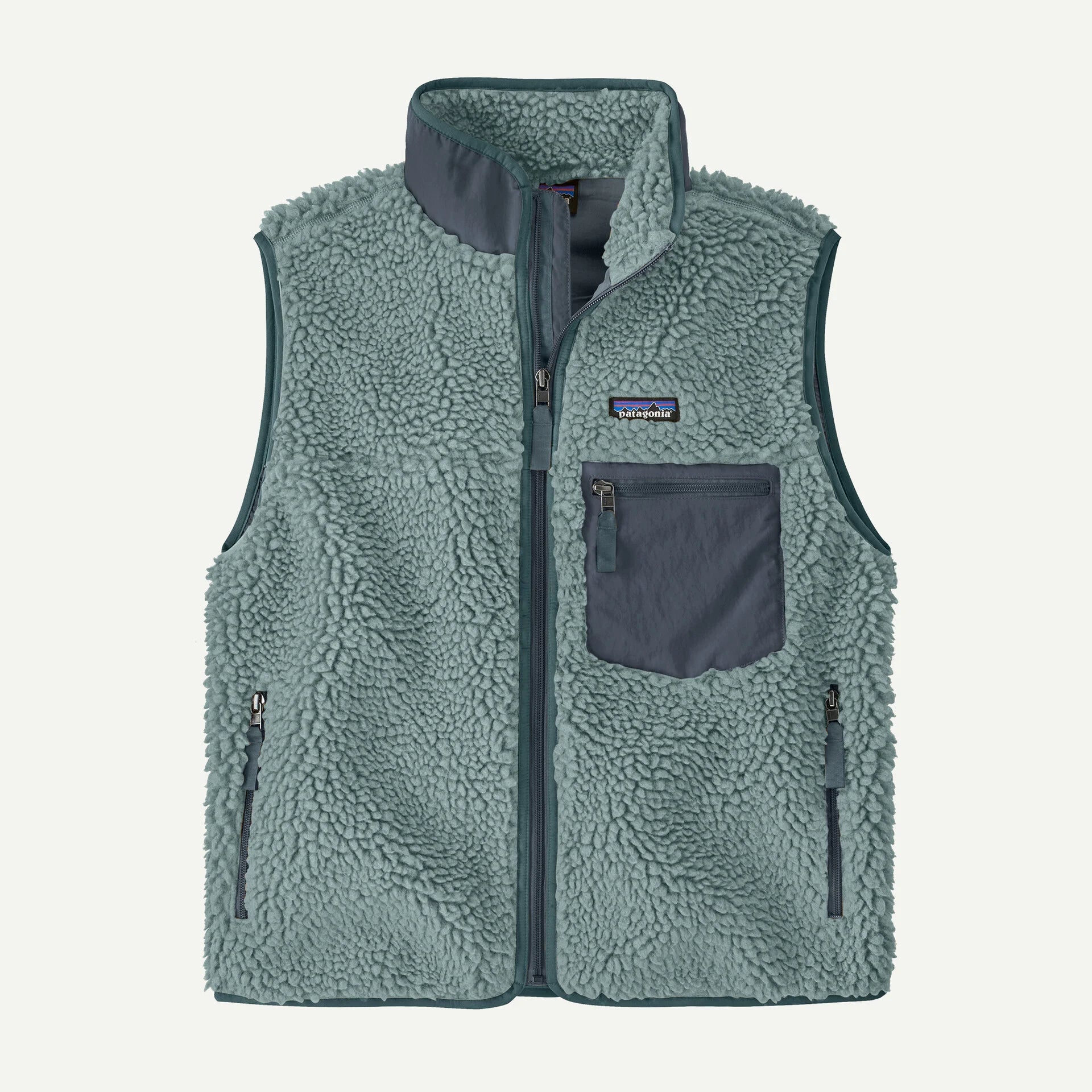blue sage Classic Retro-X Fleece Vest Wmn