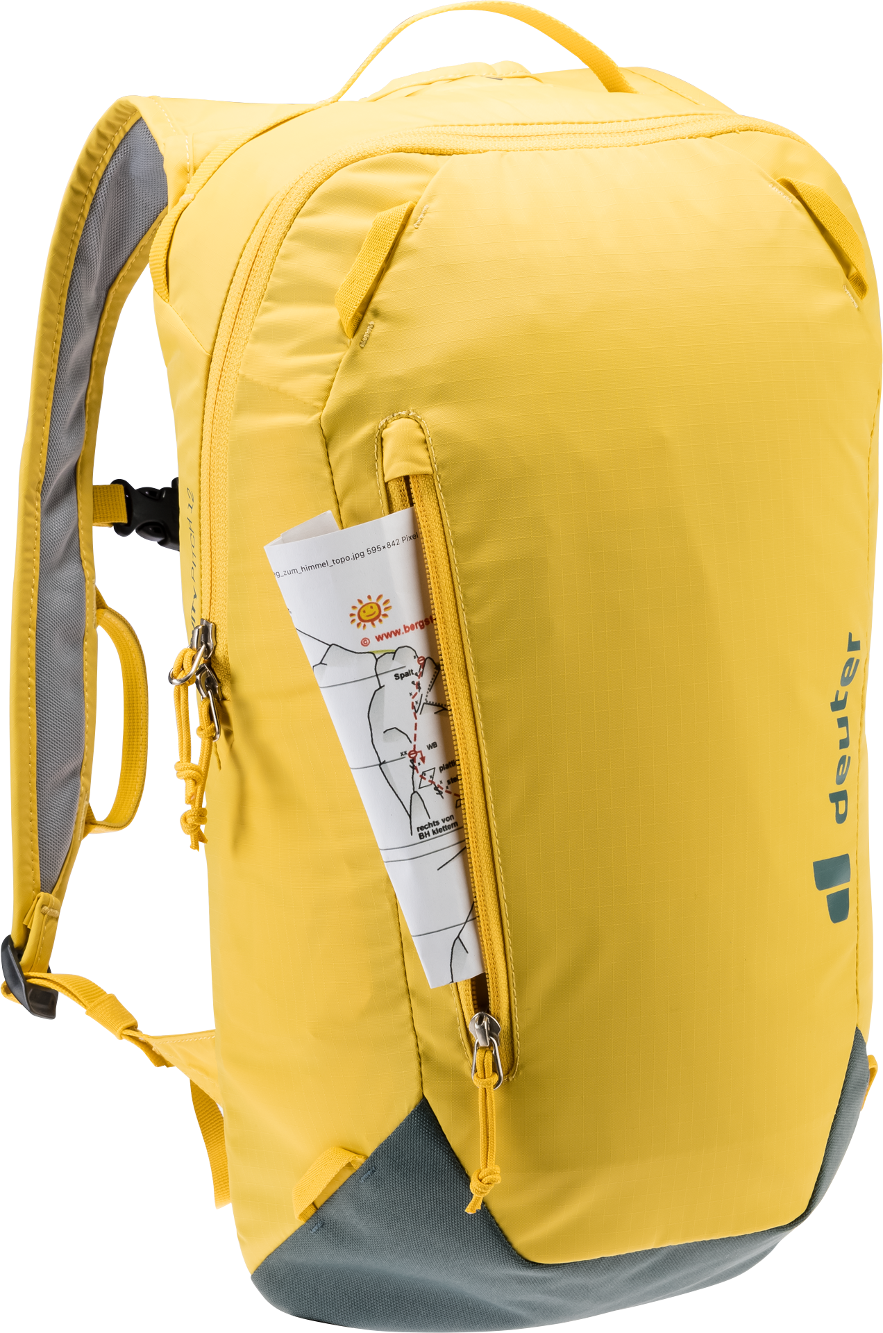 corn/teal Gravity Pitch 12 Backpack