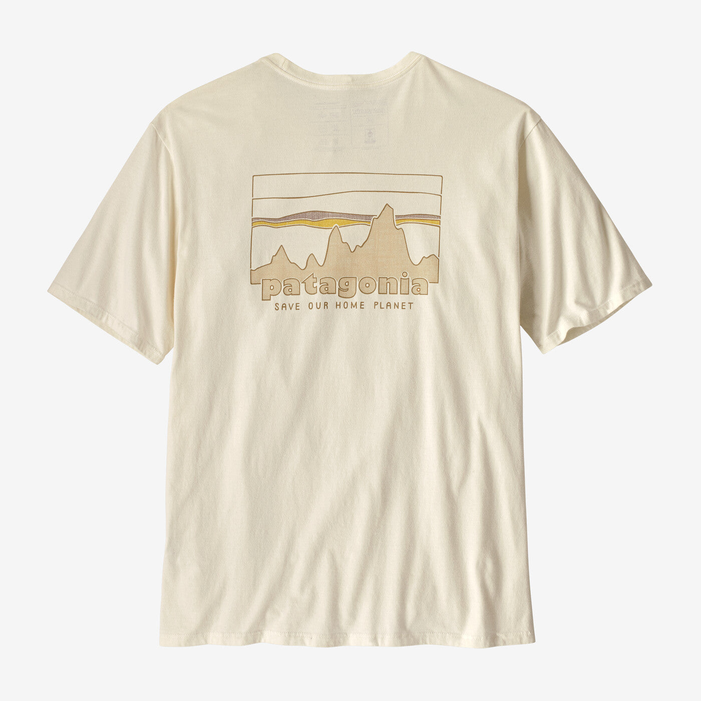 birch white 73 Skyline Organic T-shirt M