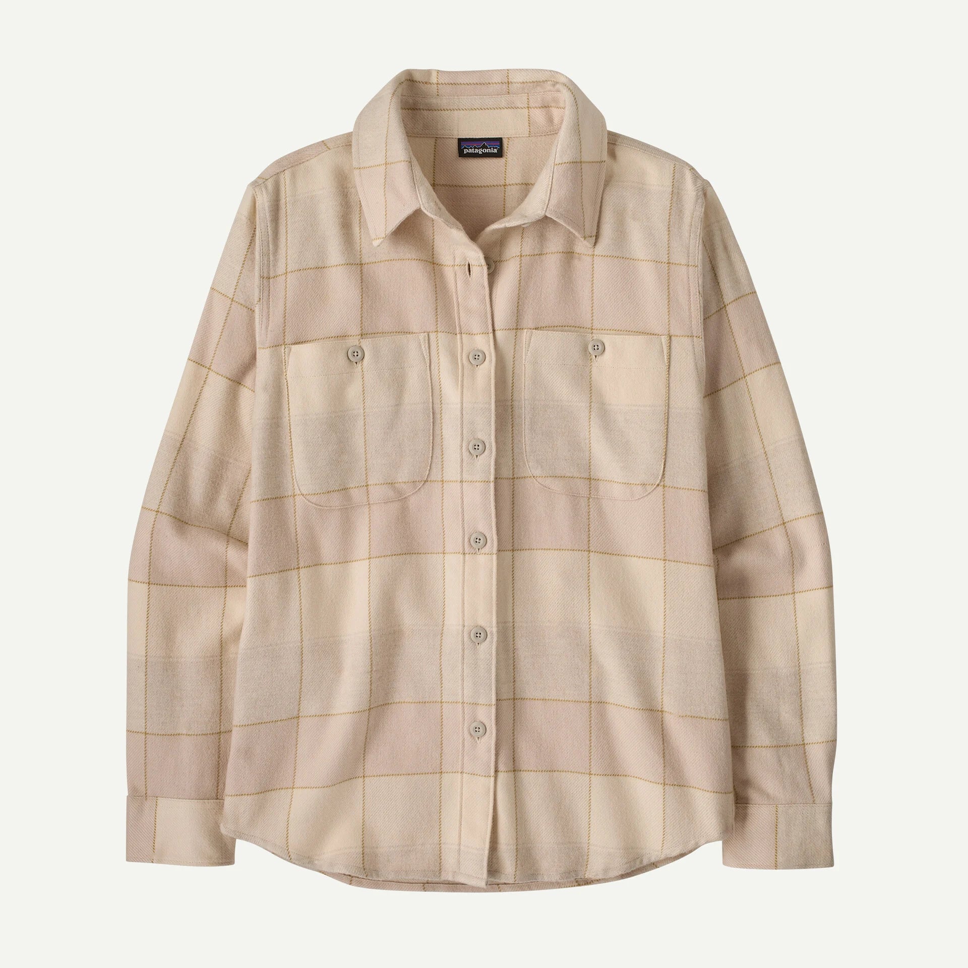 snoe owl: rutabaga white Fjord Flannel Shirt Wmn