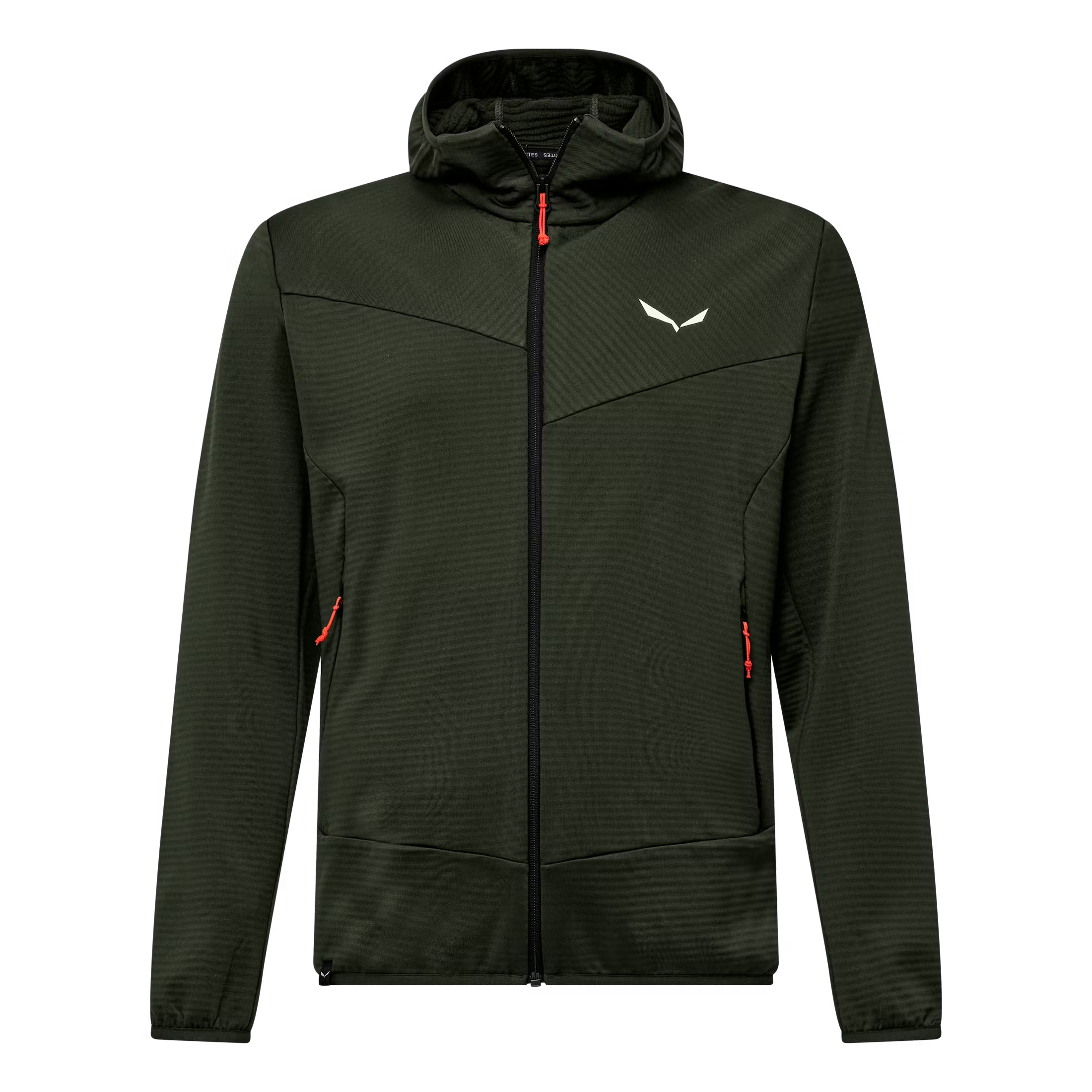 dark olive Puez Altavia Polarite Hooded Jacket Man
