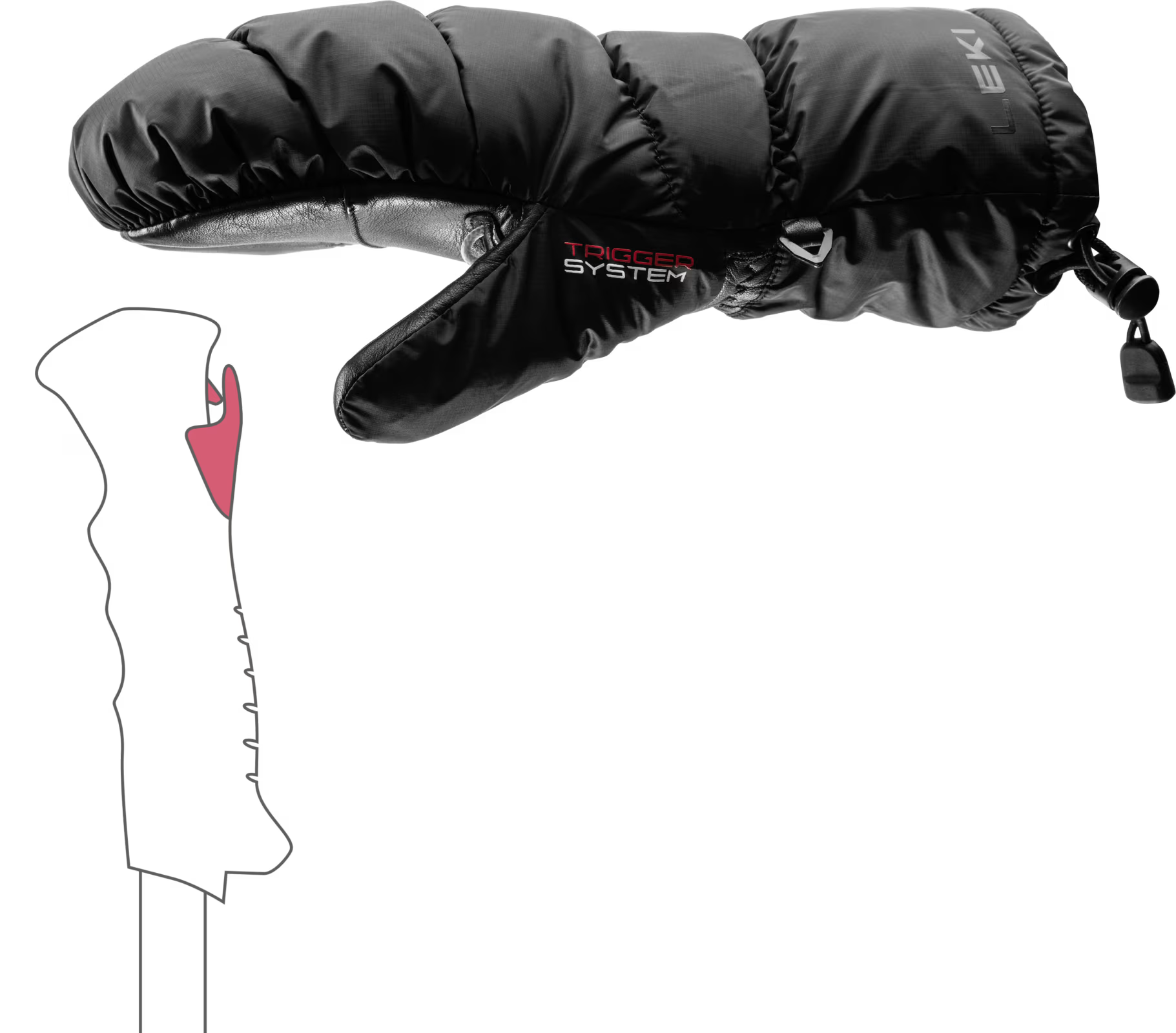 HS Glace 3D Mitt Gloves Women