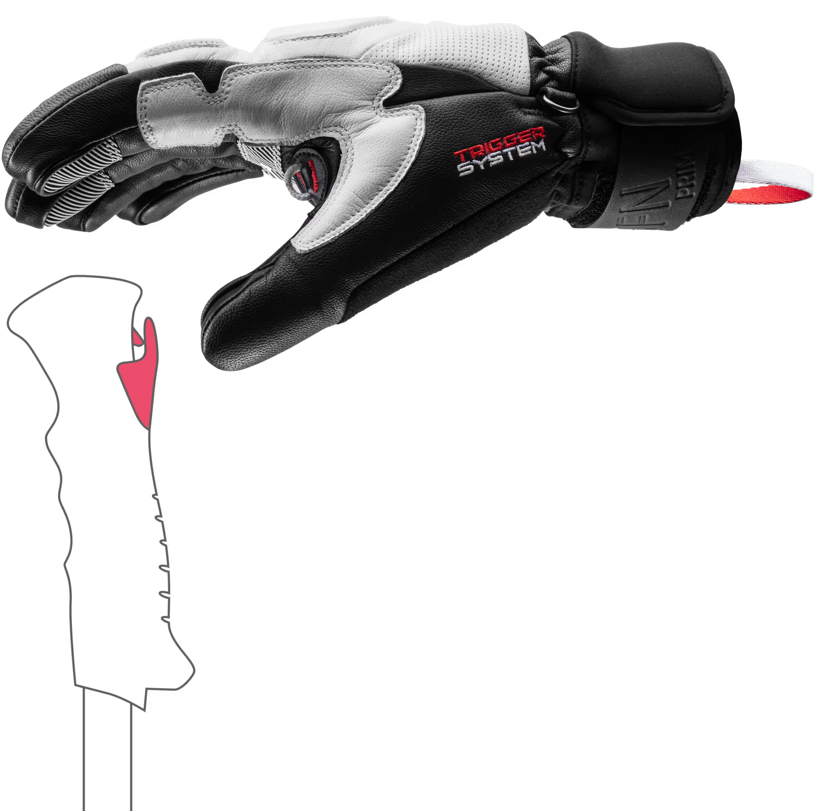 HS Griffin Prime 3D Ski Gloves