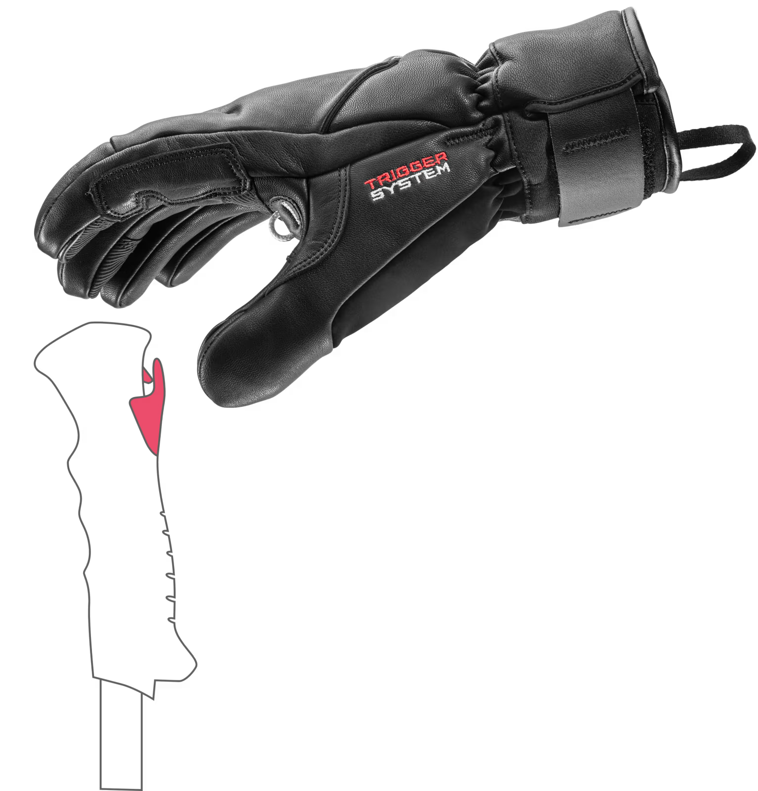 HS Hevon Prime 3D Ski Gloves