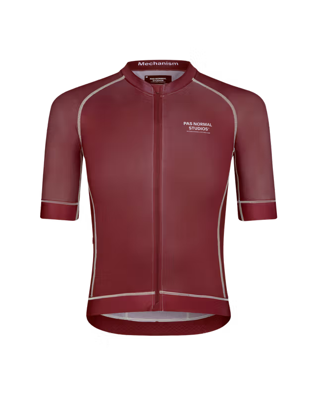 burgundy Mechanism Jersey Man