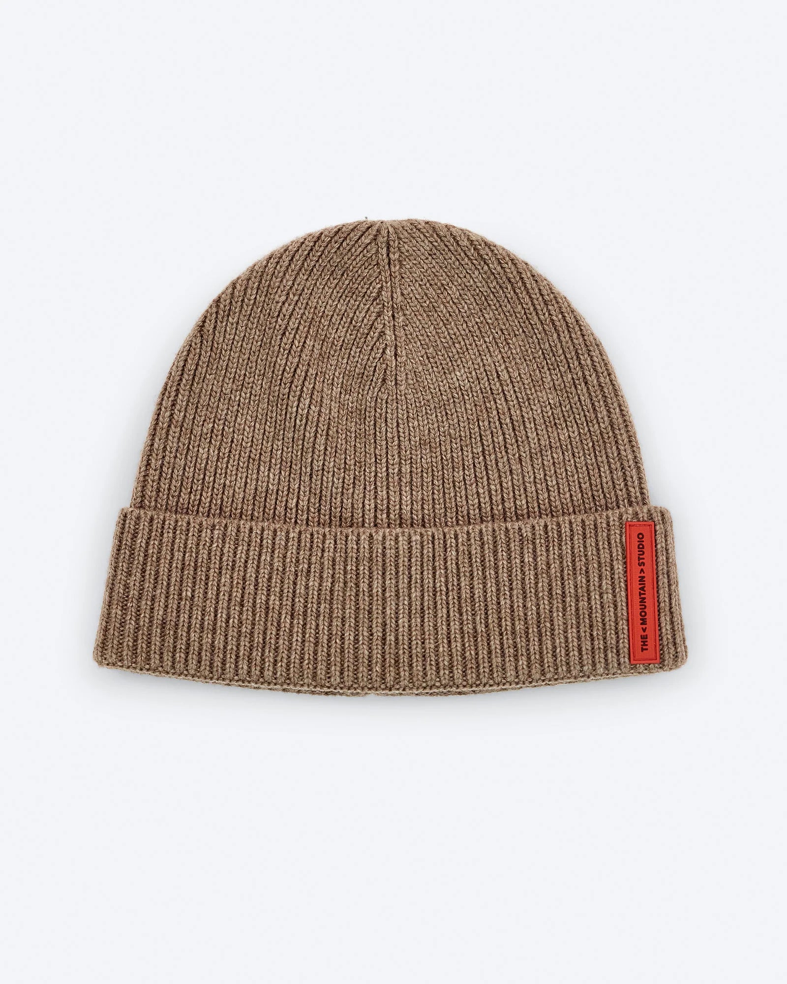 brindle Cashmere Mix Rib Beanie