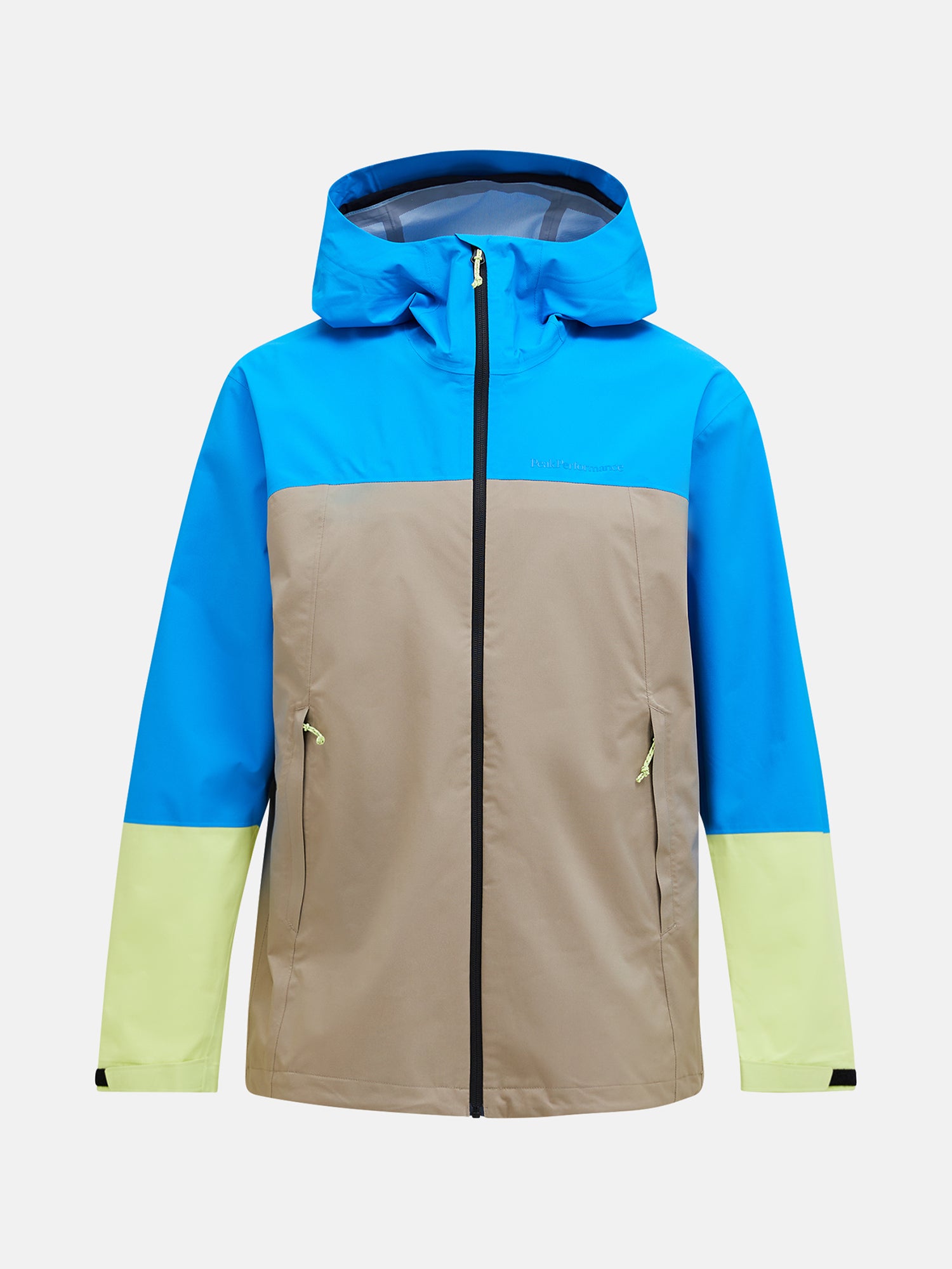 brilliant blue/avid beige Trail Hipe Shell Jacket M