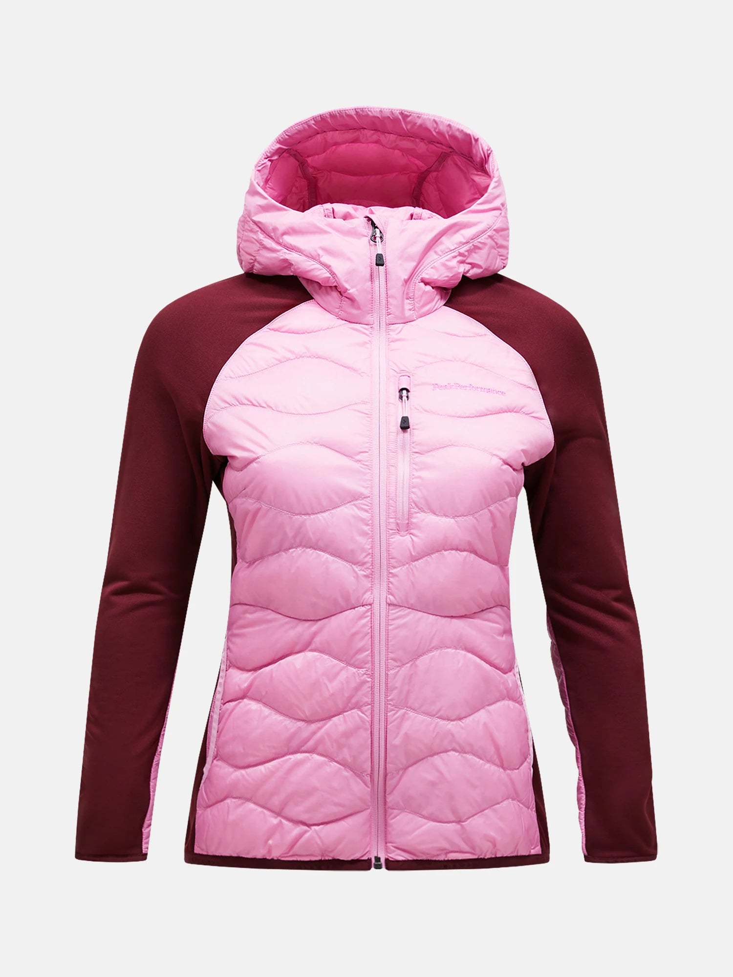 morning dew/obscure Helium Down Hybrid Hood Wmn