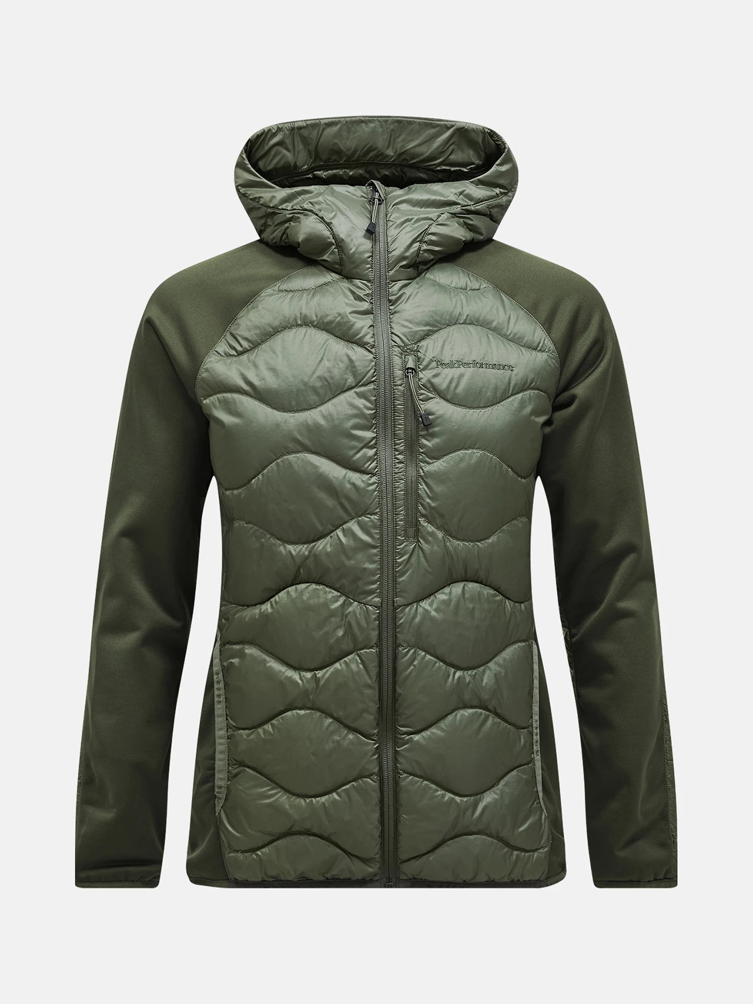 pine needle Helium Down Hybrid Hood Man