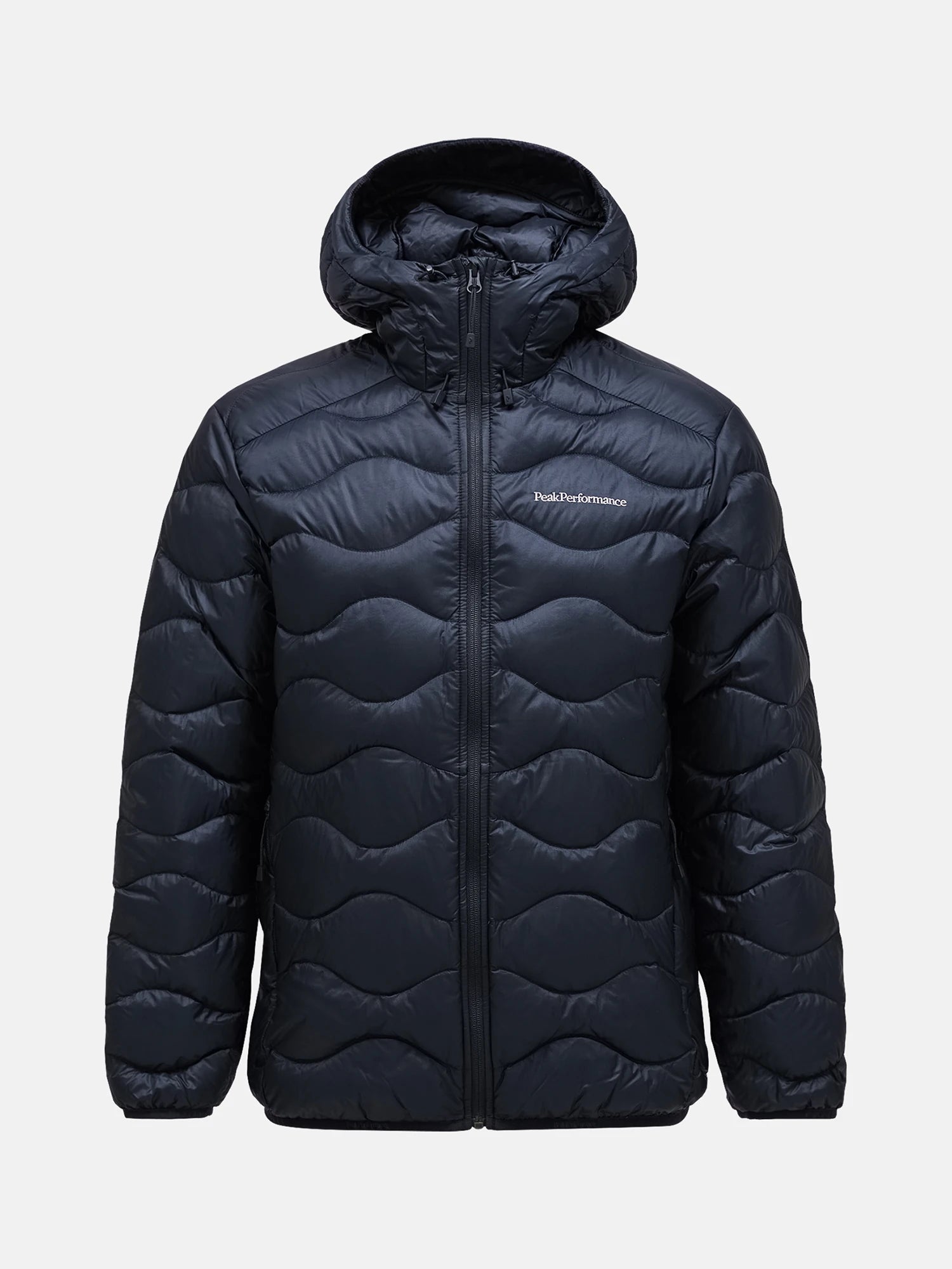 black Helium Down Hood Jacket Man