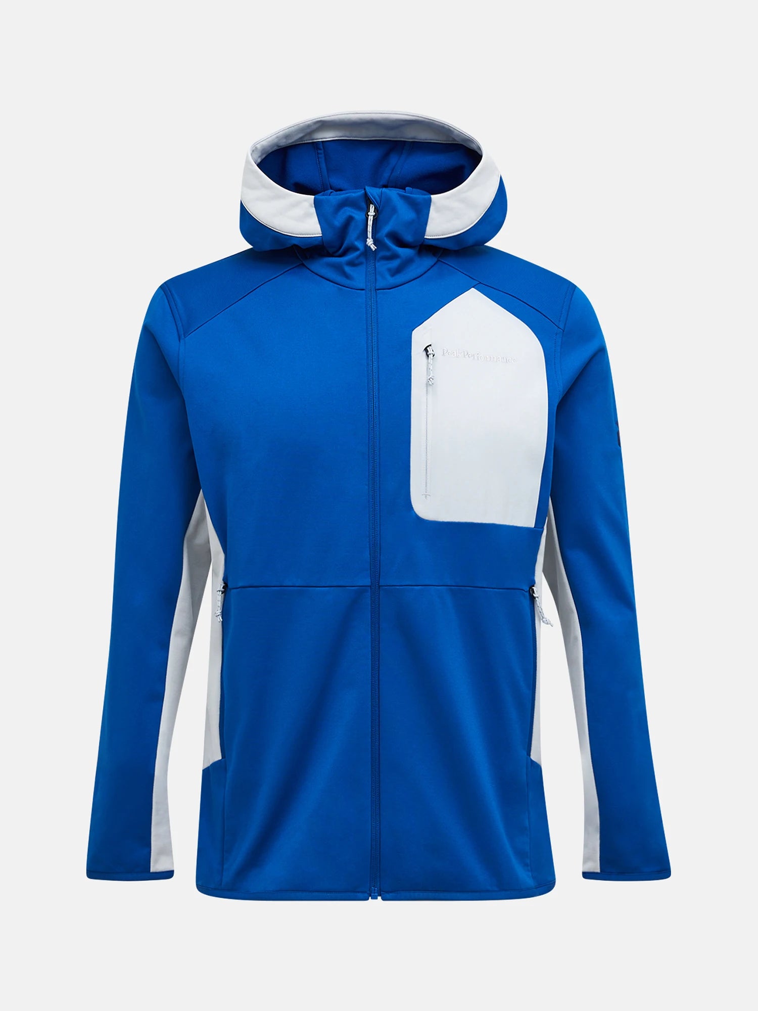 true blue/summit smoke Utility Light Zip Hood Man