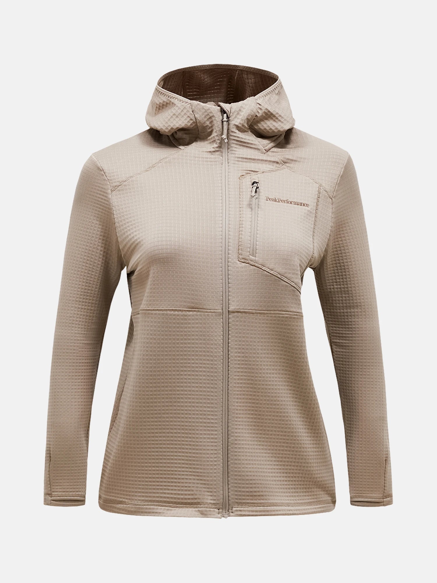 Trail Polartec Zip Hood Wmn