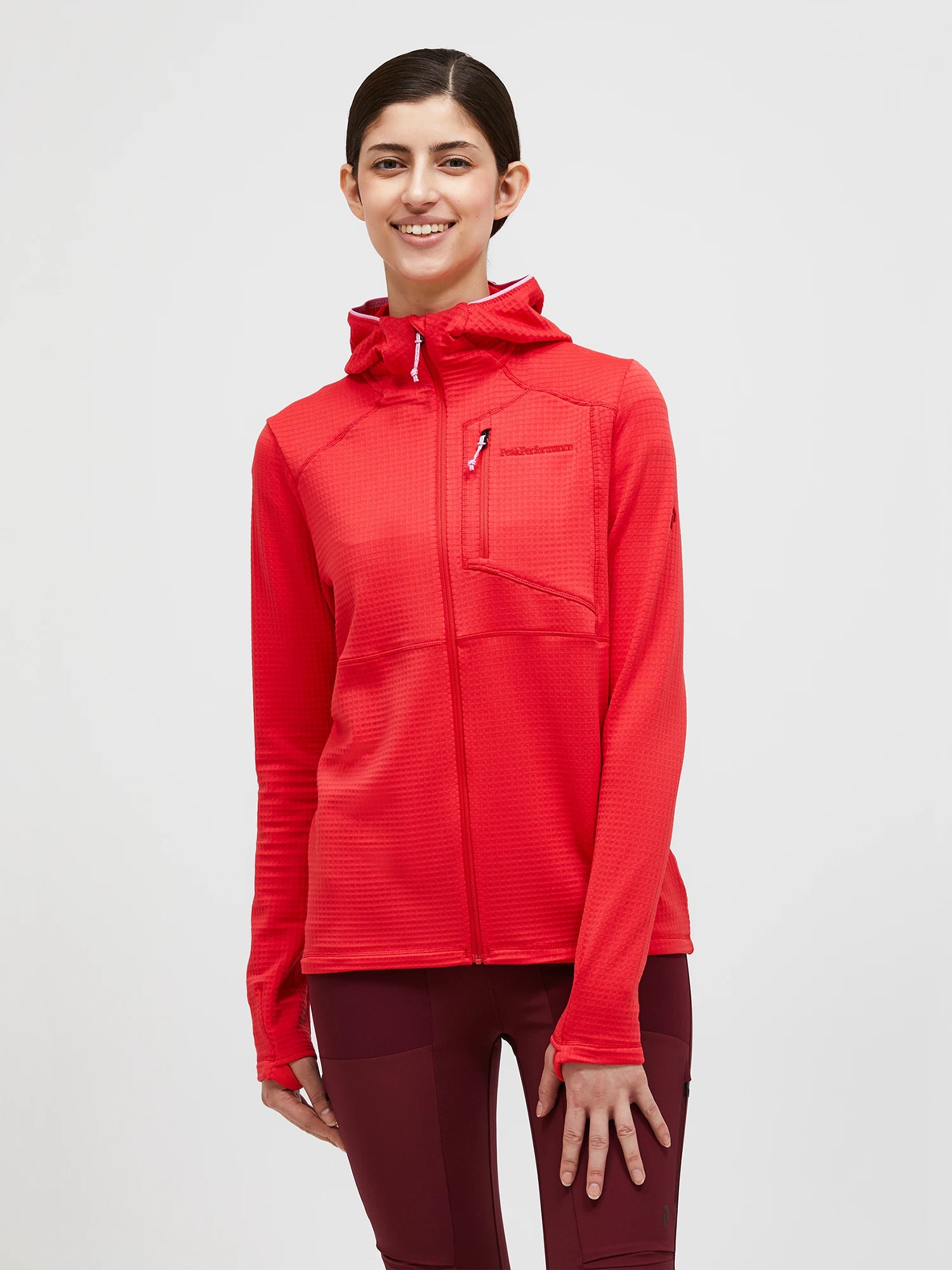 Trail Polartec Zip Hood Wmn