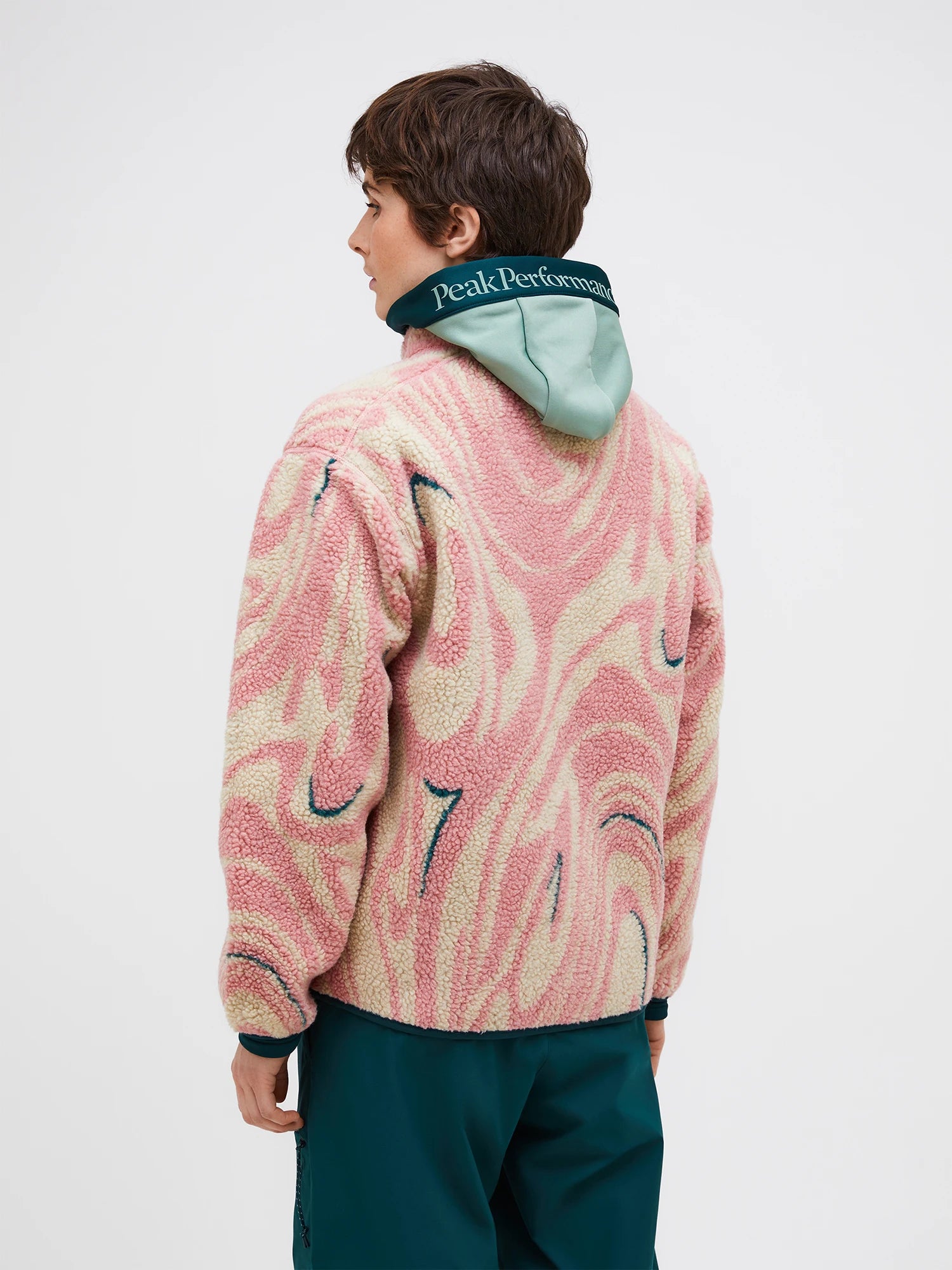 Graphic Pile Jacket Wmn