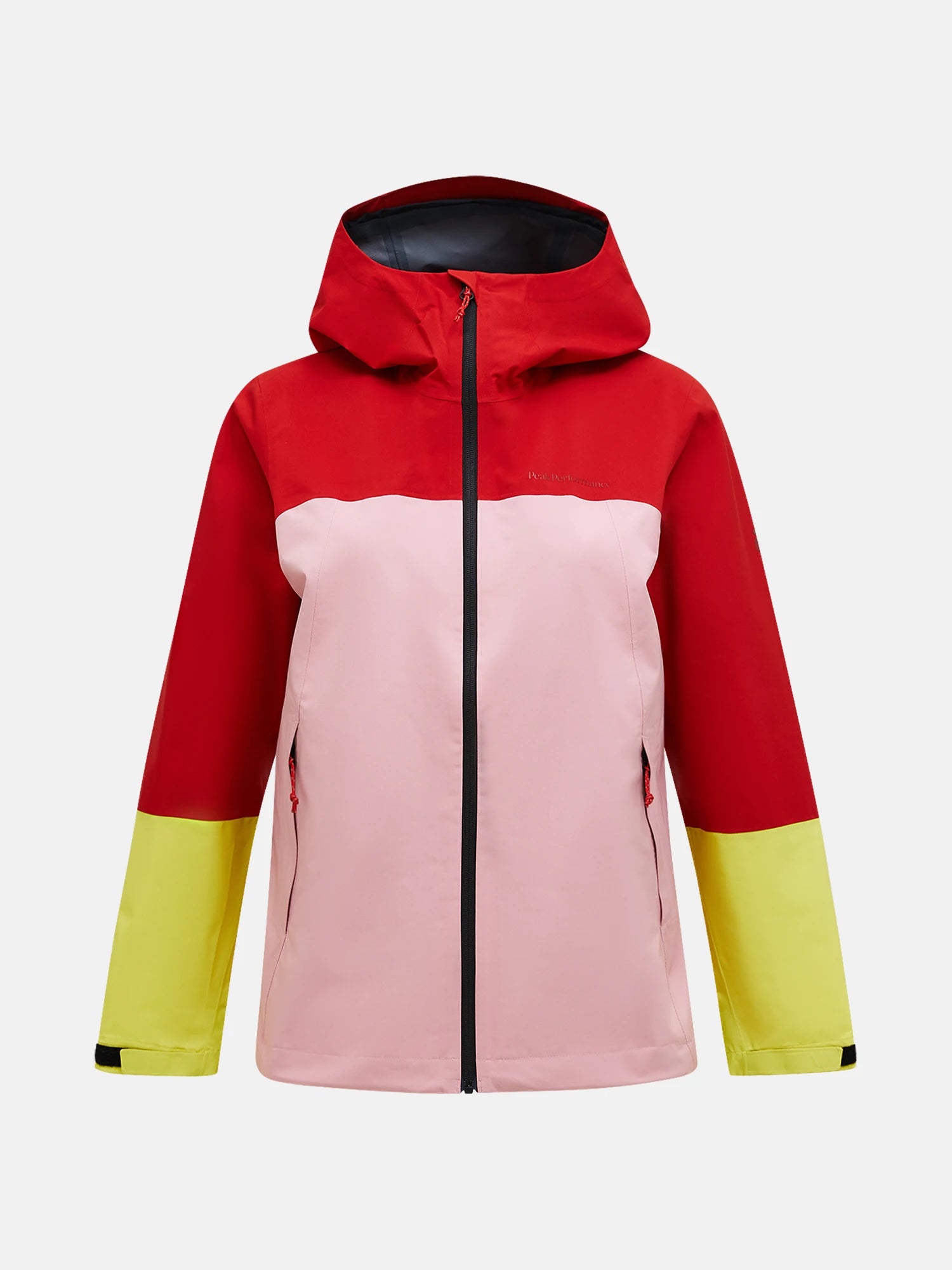 red pompeian Trail Hipe 2.5L Shell Jacket Wmn