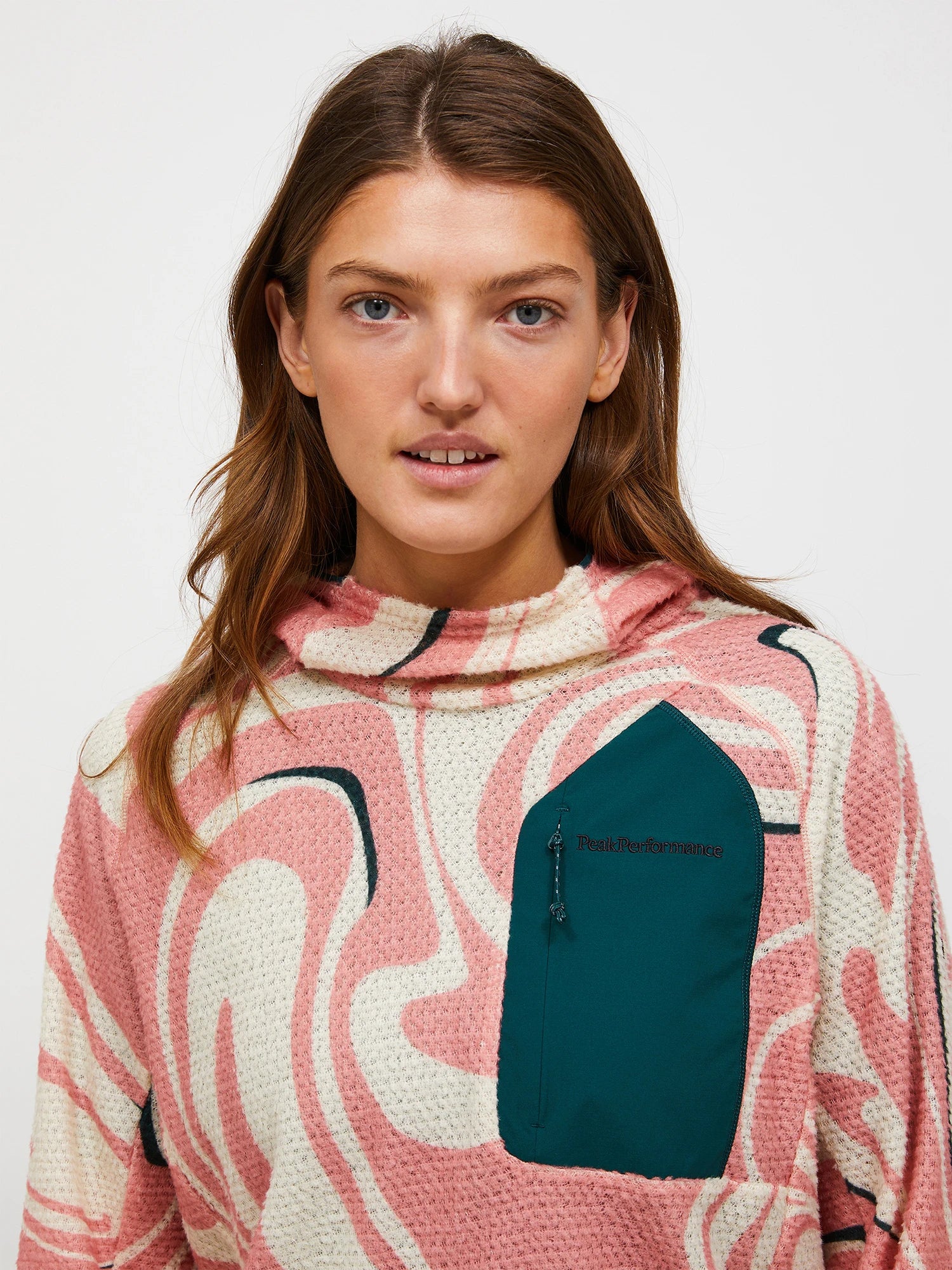 Freelight Aop Polartec Hood Wmn