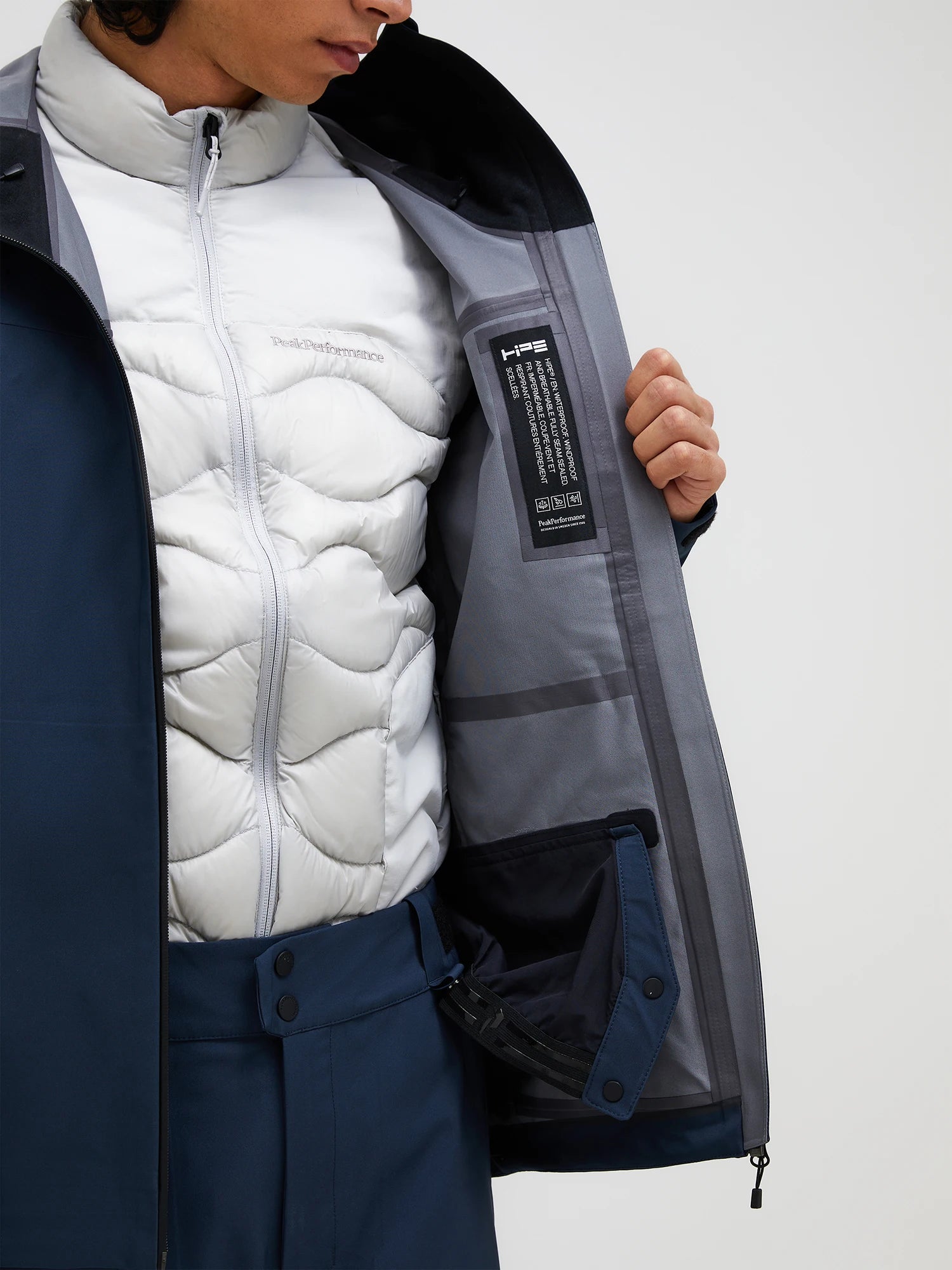 Maroon Hipe 3L Shell Jacket Man