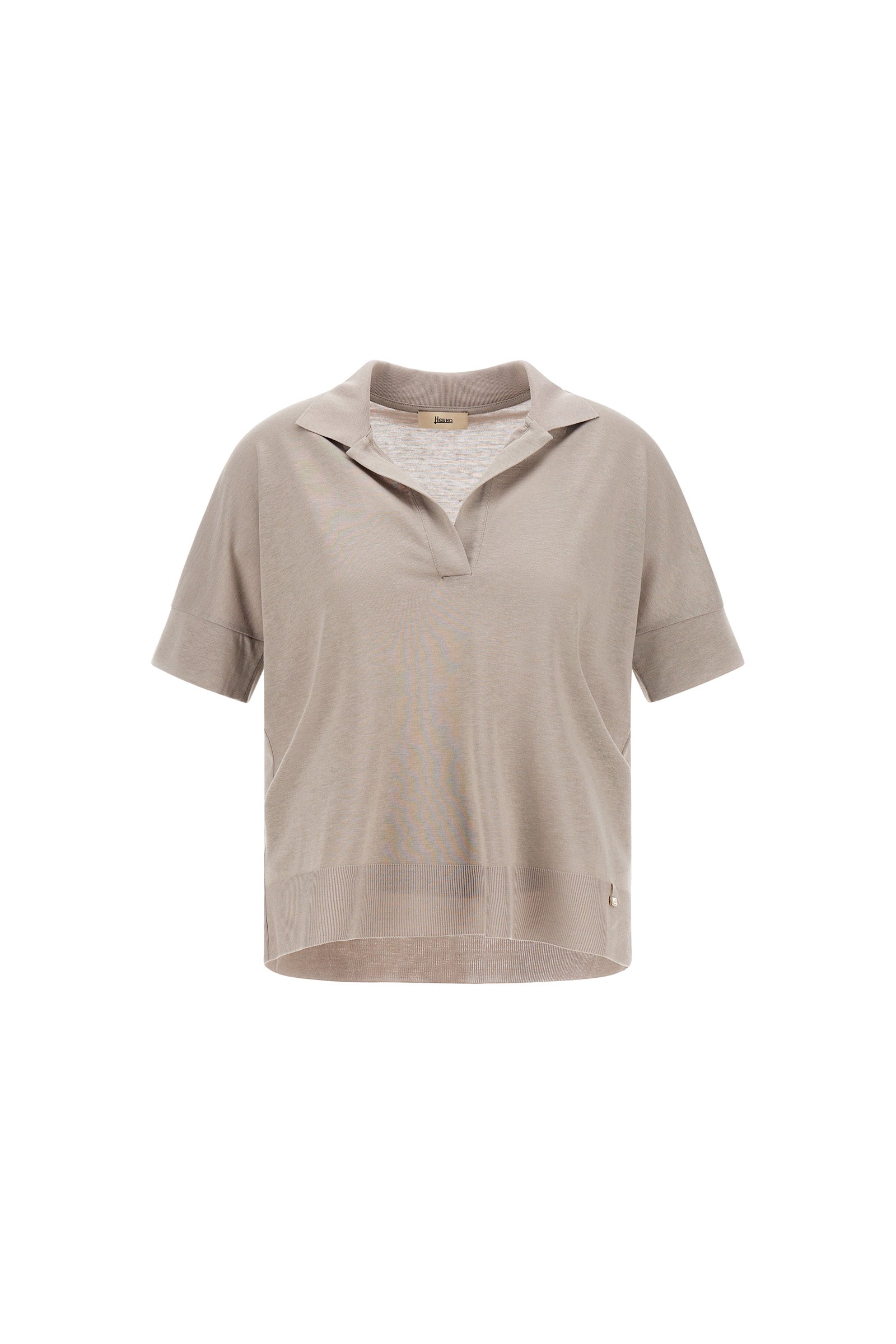 tortora Polo In Jersey W