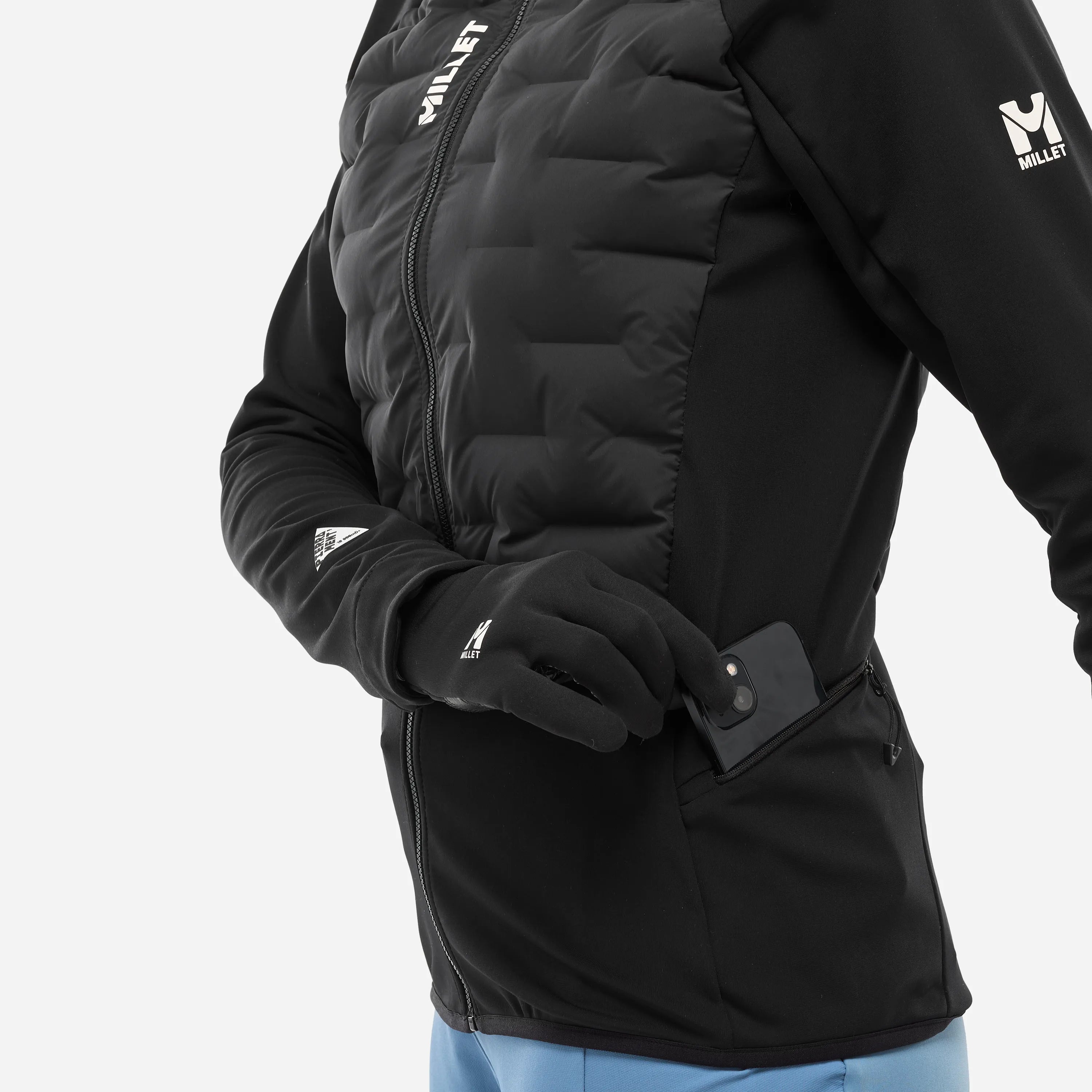 Pierra Ment Hybrid Downjacket Woman