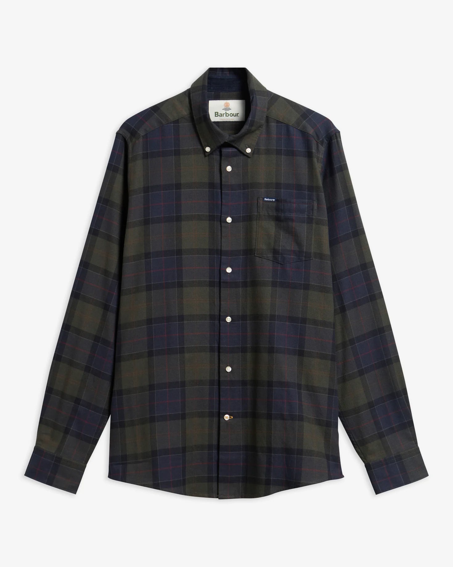 shadow classic tartan Fortrose Tailored Shirt Man