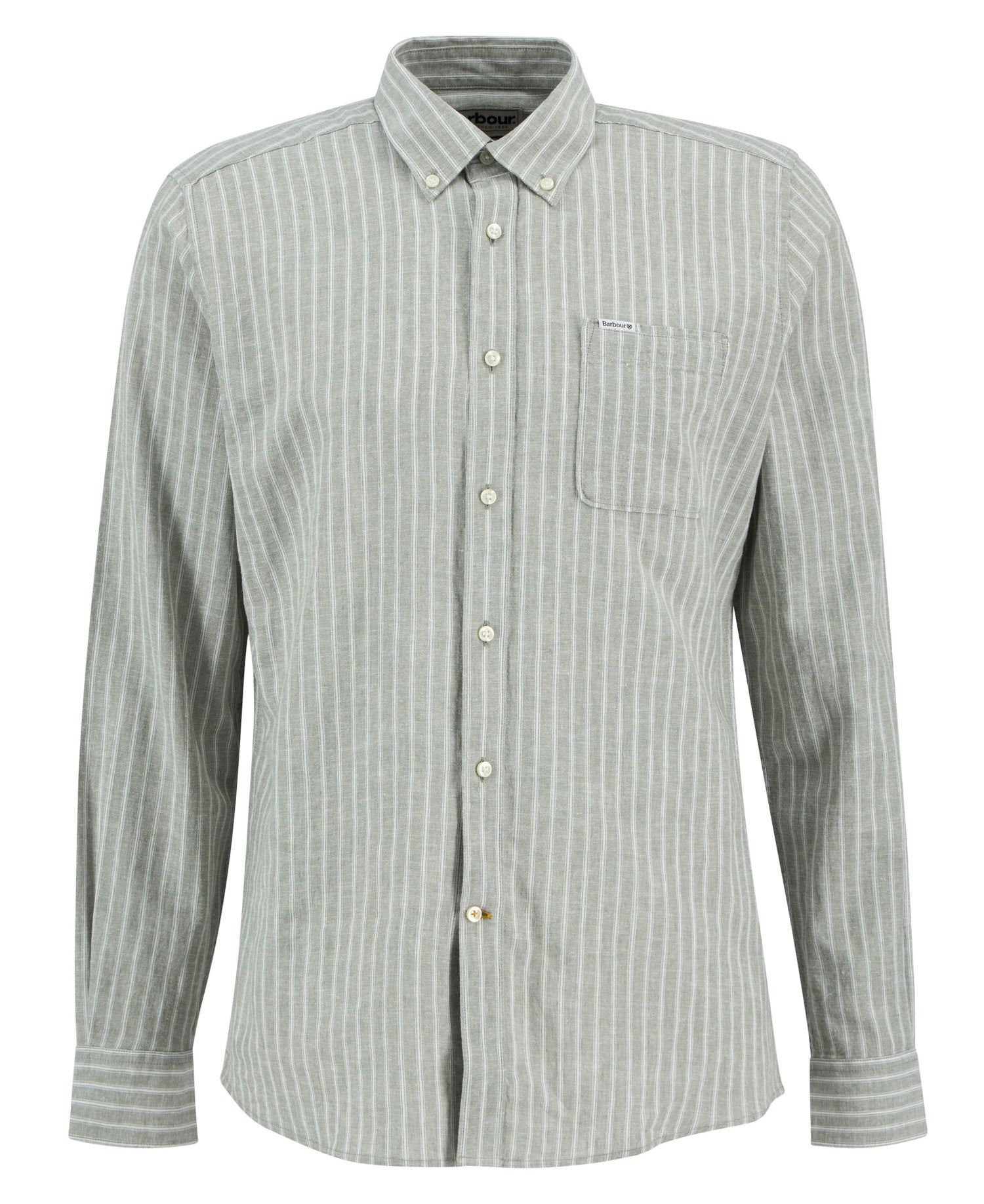Nelson Striped Long-Sleeved Shirt Man