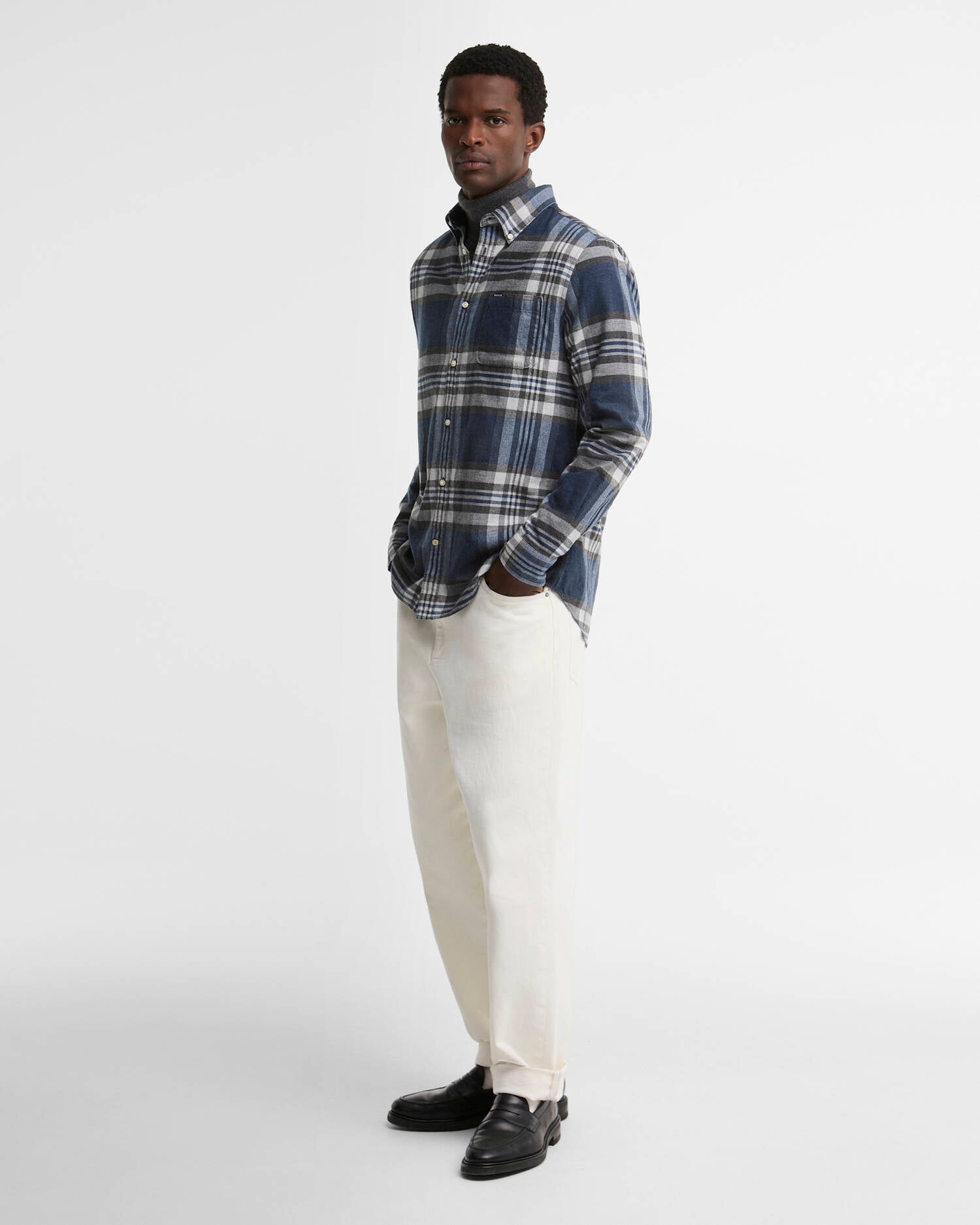 Dovedale Tailored Chek Shirt Man