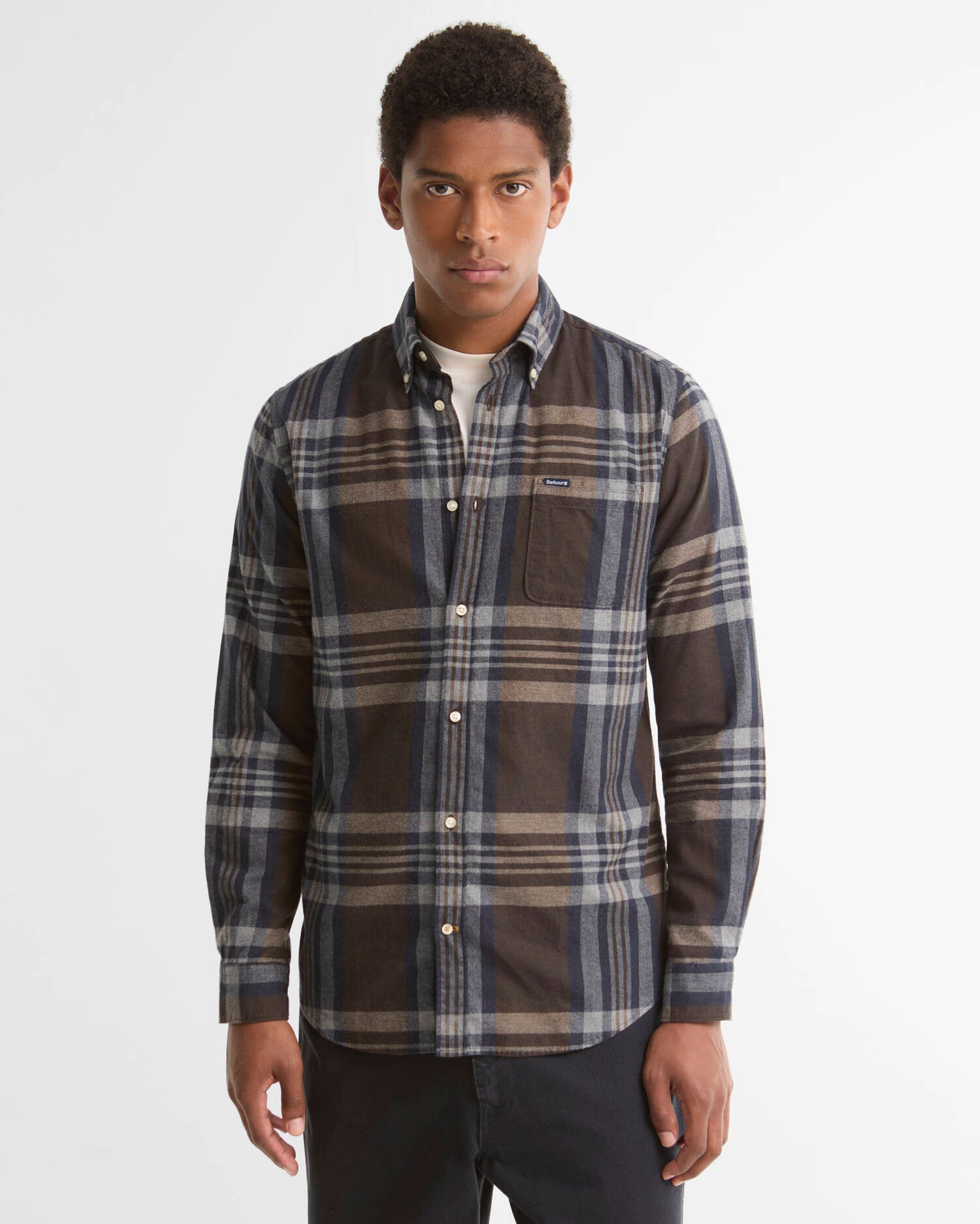 Dovedale Tailored Chek Shirt Man