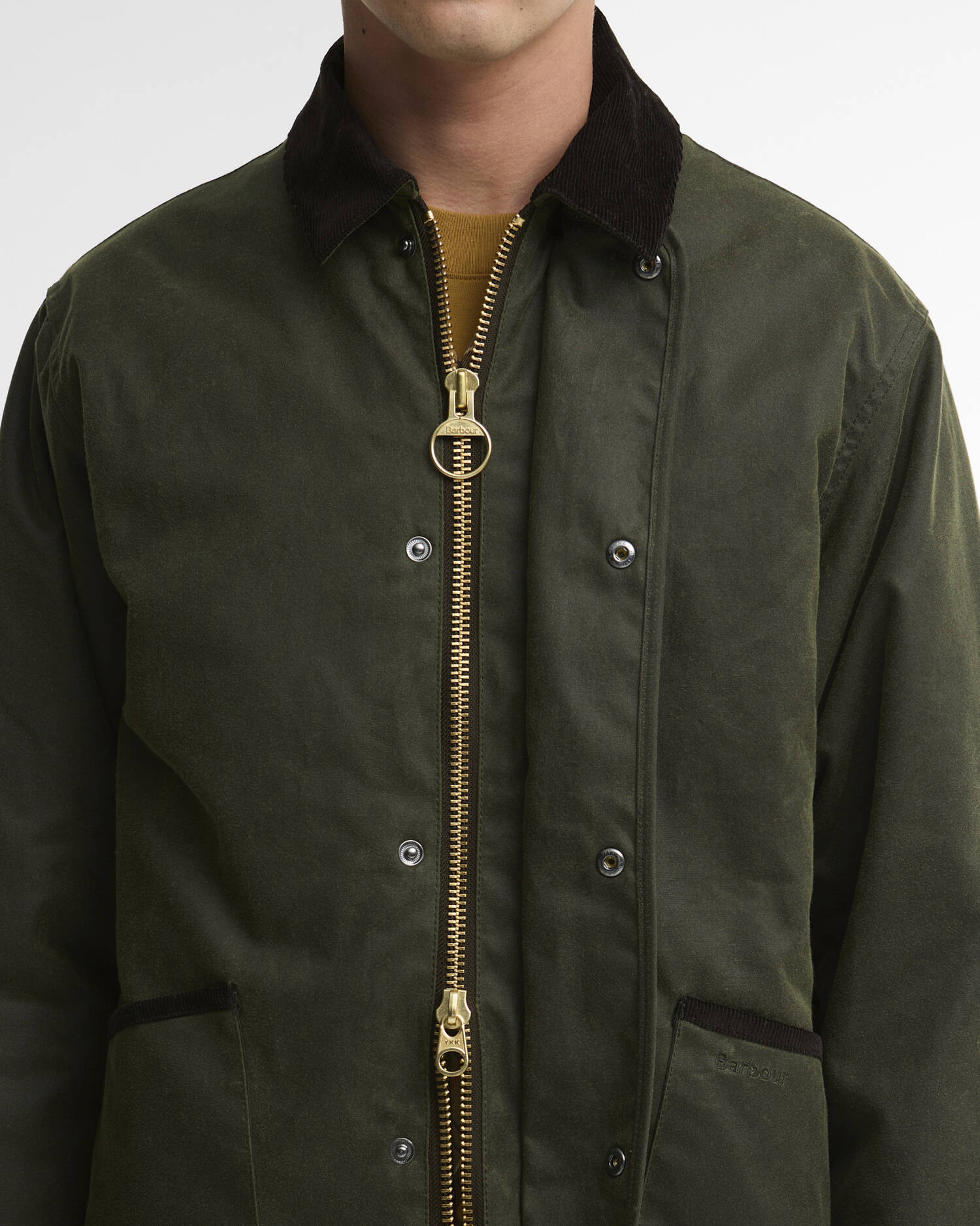 Short Liddesdale Wax Jacket Man