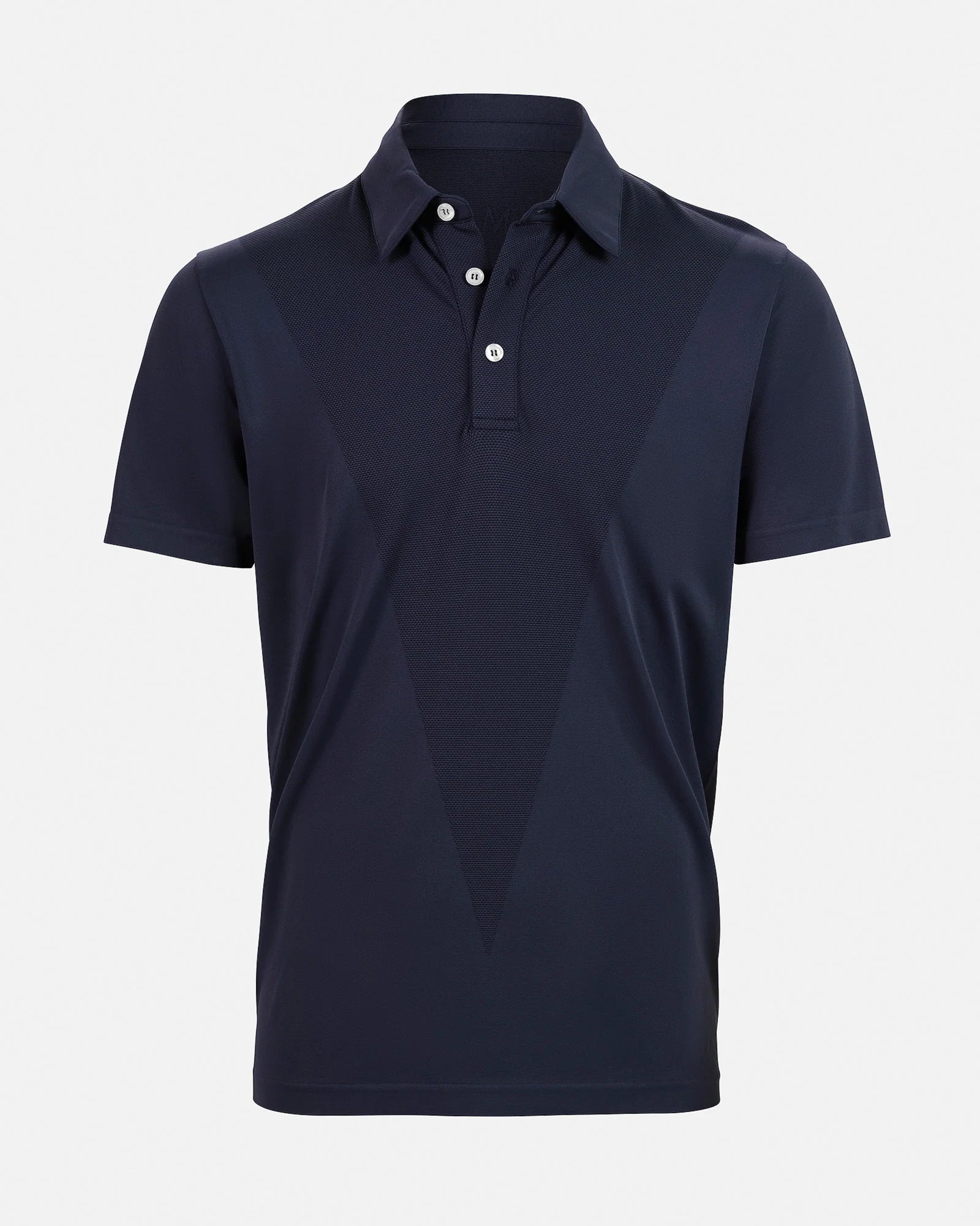 eclipse Two Tone Tech Polo Shirt Man