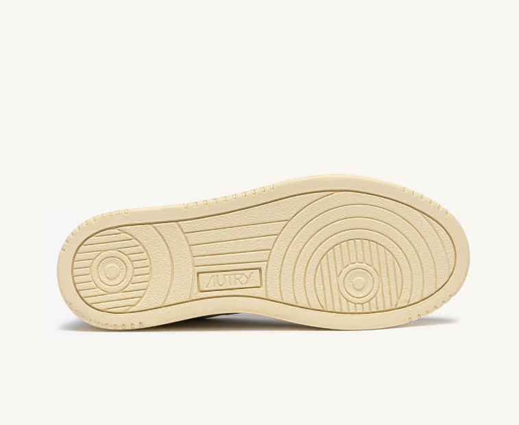 Medalist Low White and Chocolate Leather Wmn