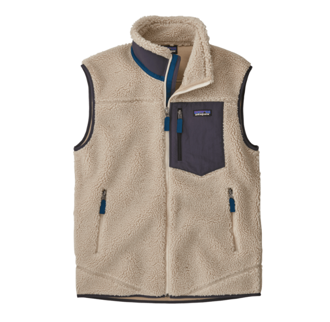 natural/smolder blue Classic Retro-X Vest M