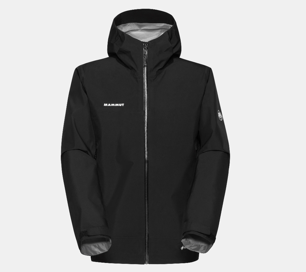 black Crater Light Hs Hooded Jkt Man