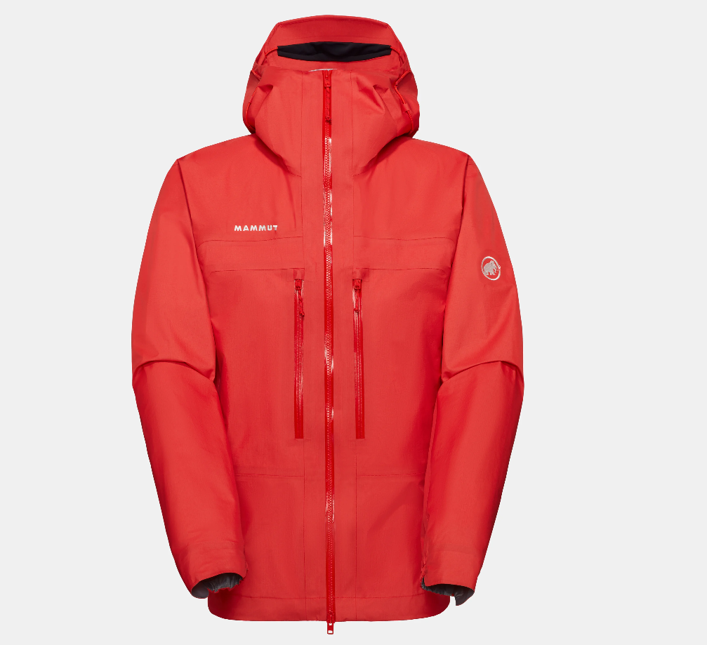 mammut red Taiss Light Hs Hooded Jacket Man