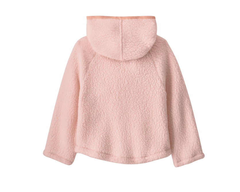 pink frost Baby Retro Pile Fleece Jacket