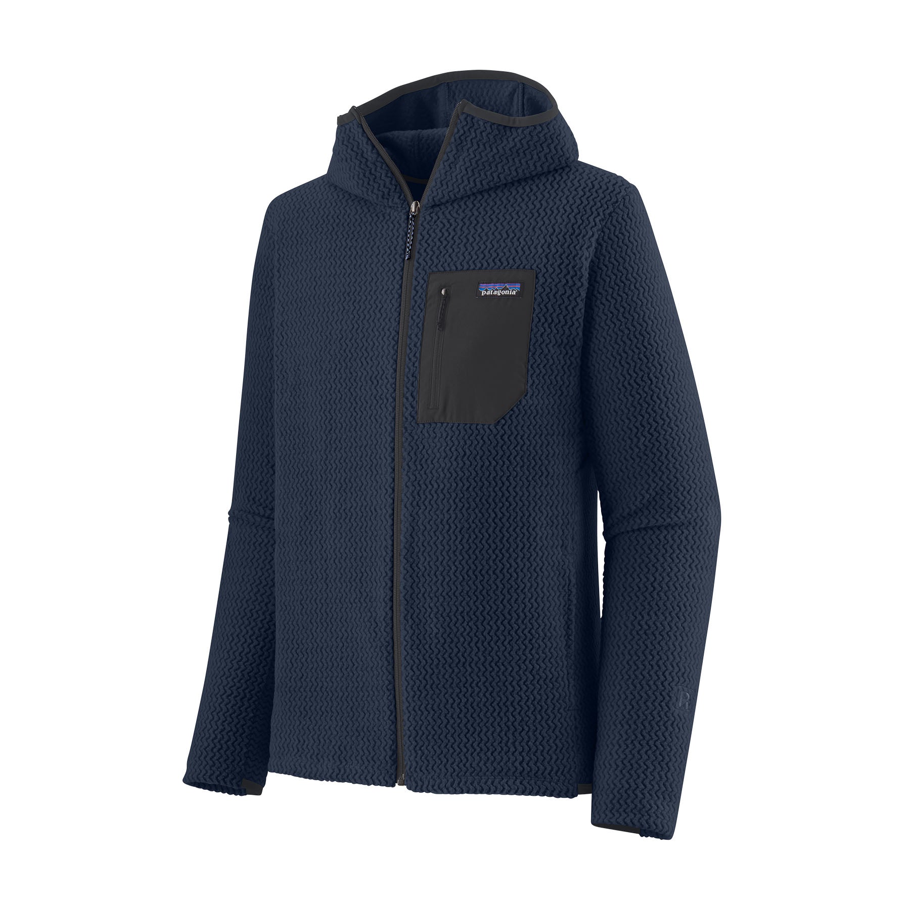 new navy R1 Air Full-Zip Hoody Man