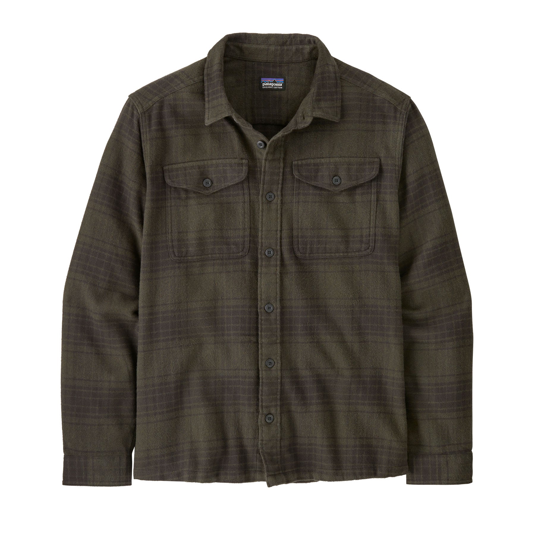 cascade: basin green Fjord Flannel Shirt Man