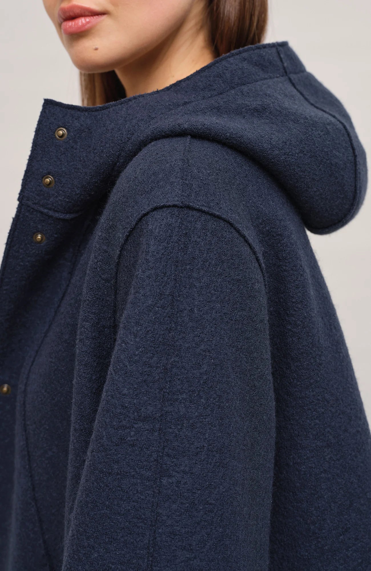 Desiree Boiled Wool-Cape W