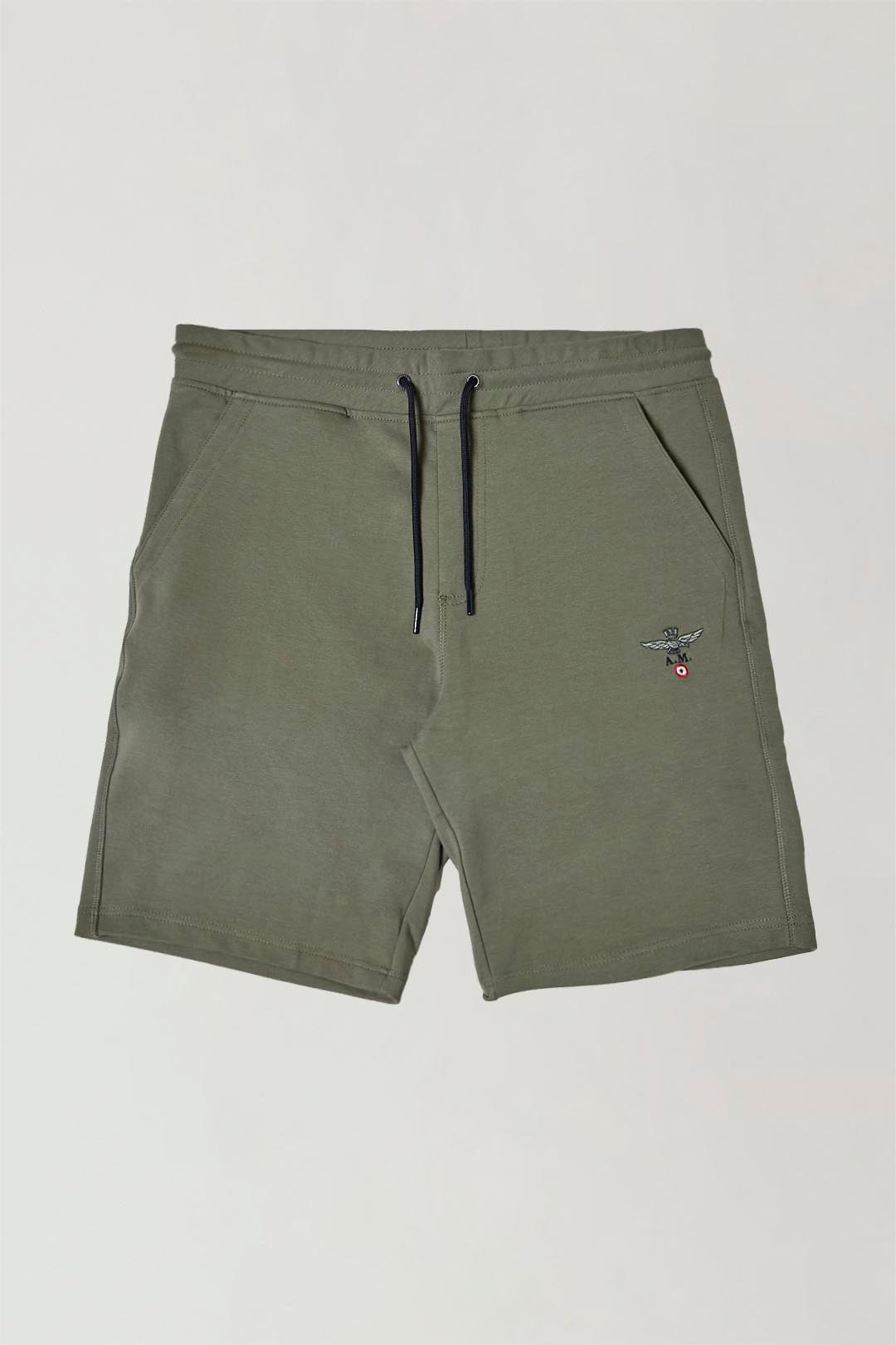 Sweatshirt Bermuda Shorts With Logo