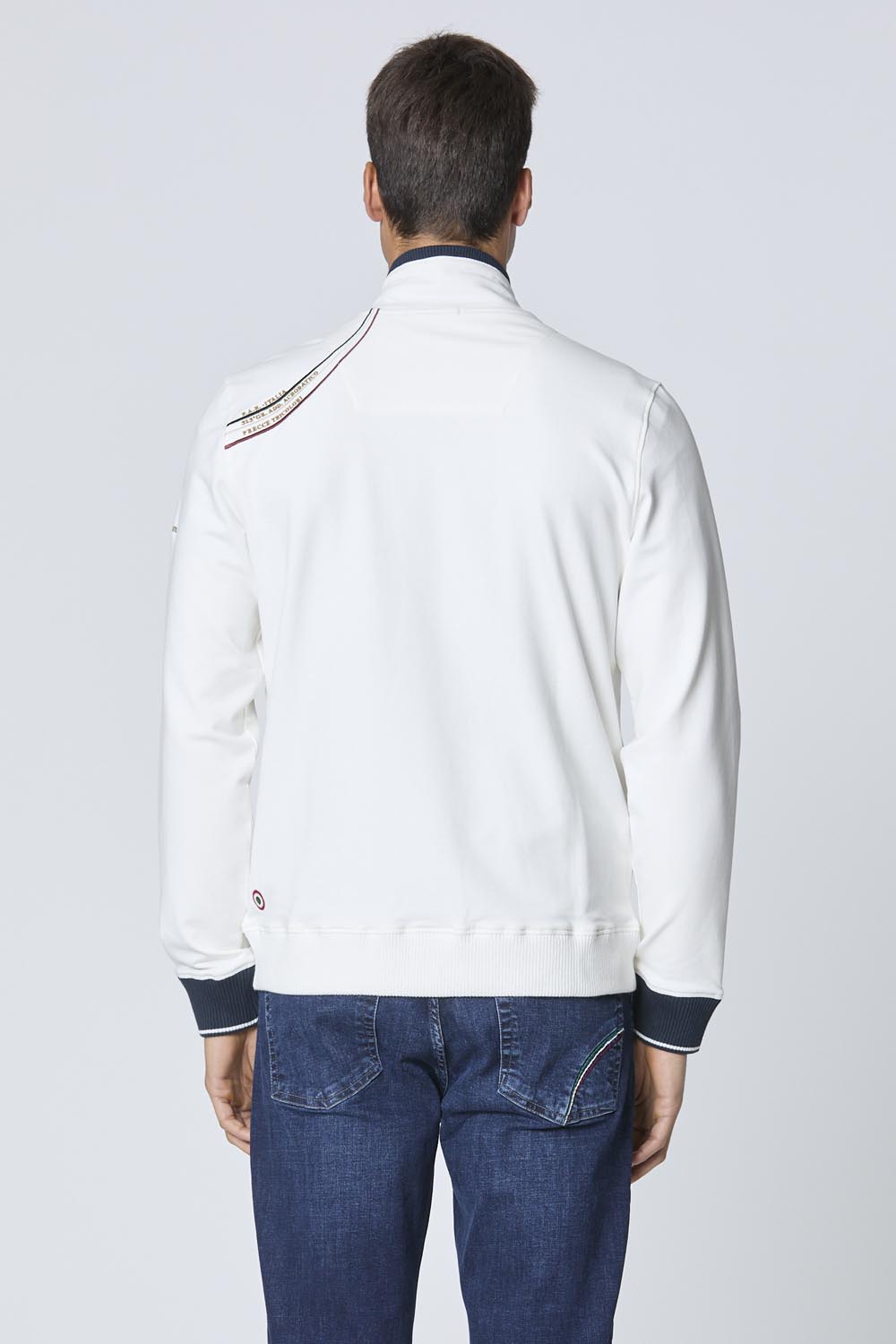 Sweatshirt Tricolor Embroidery M