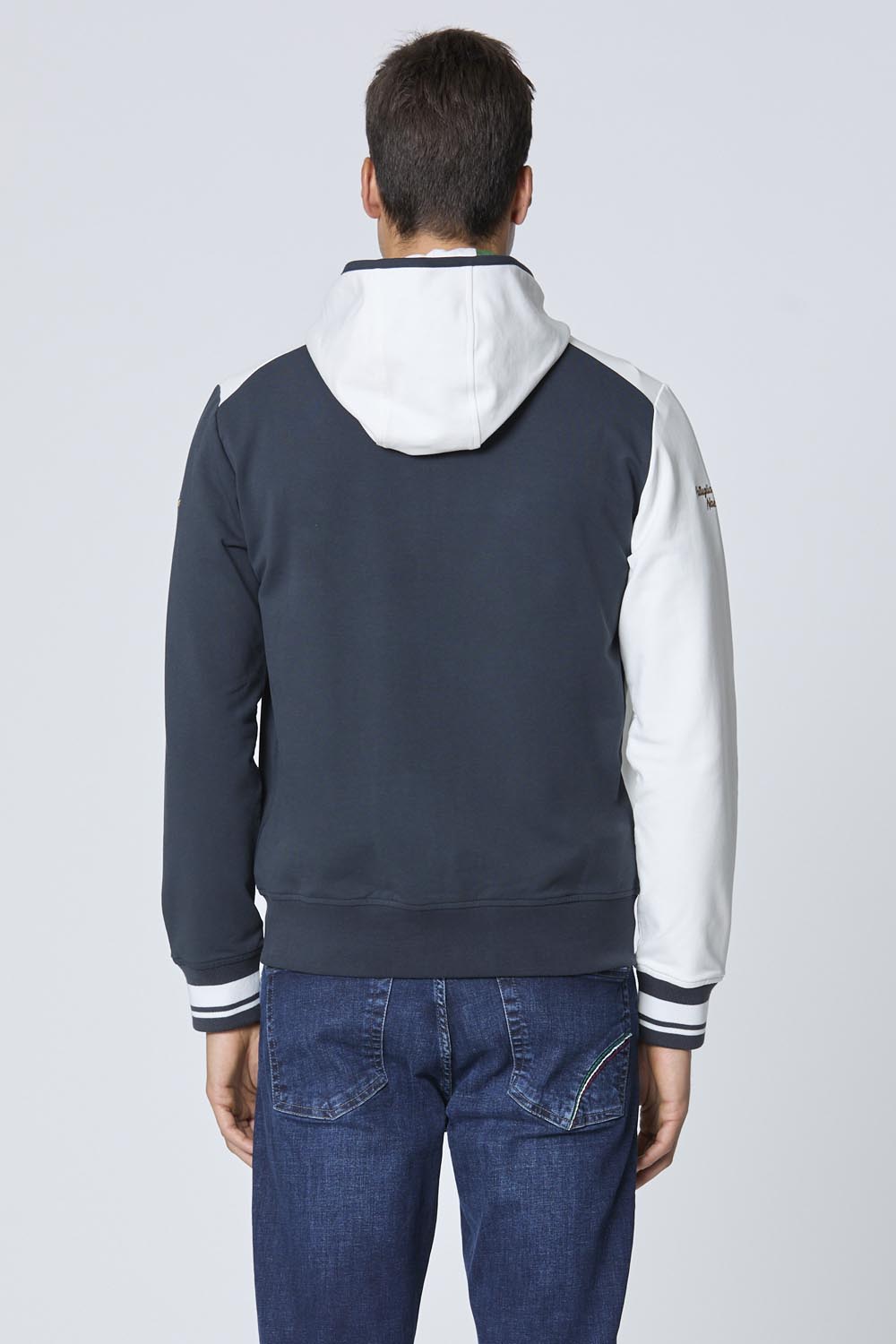 Color-Block Hoodie M
