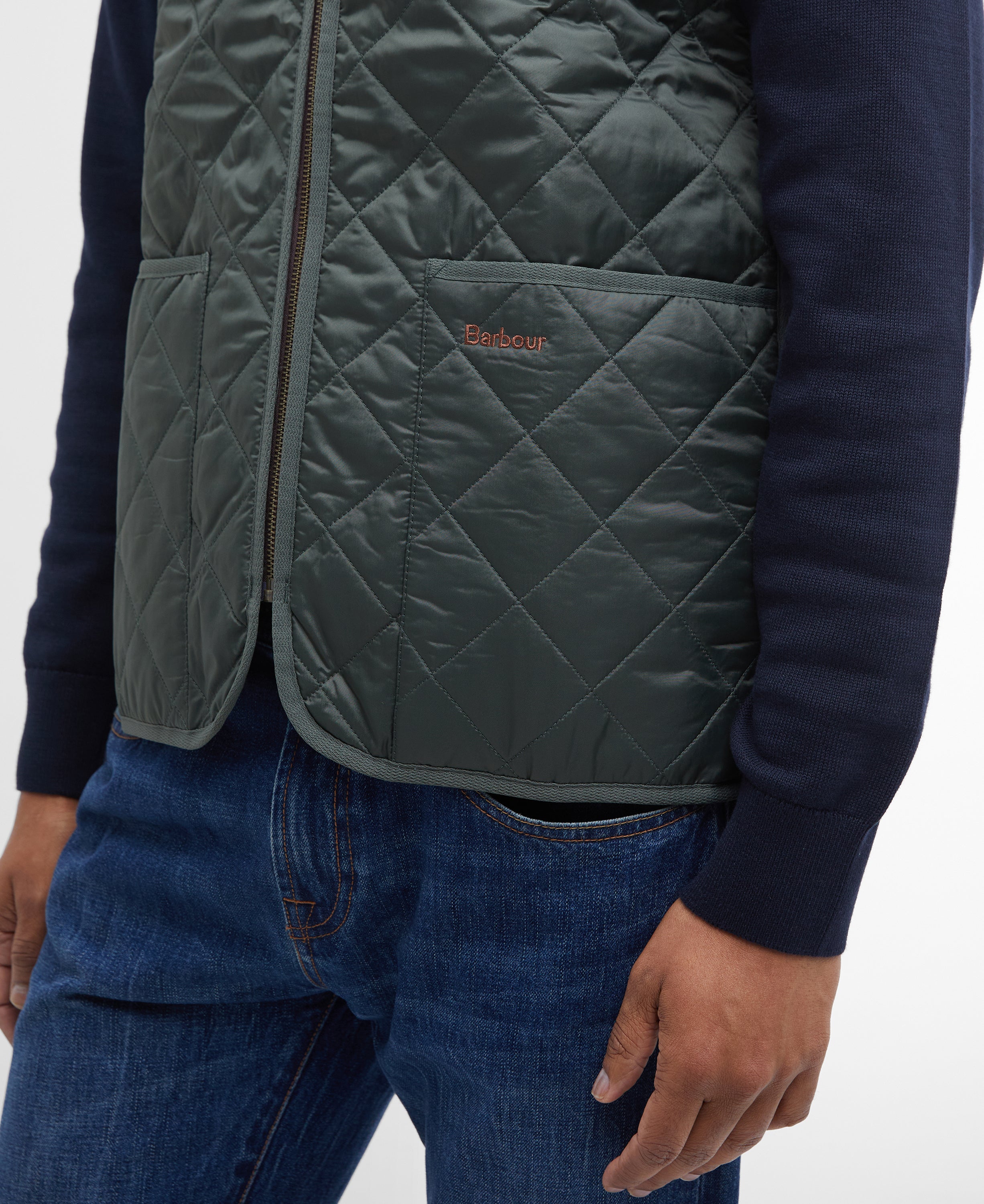 Quilted Waistcoat Zip-In Liner M