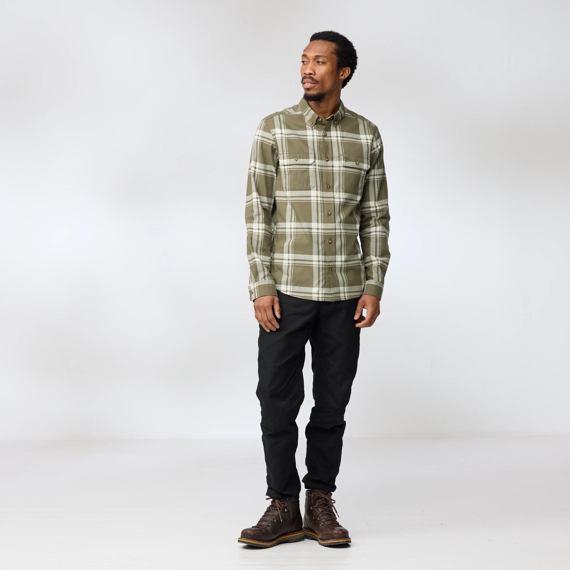 Övik Lite Flannel Shirt Man