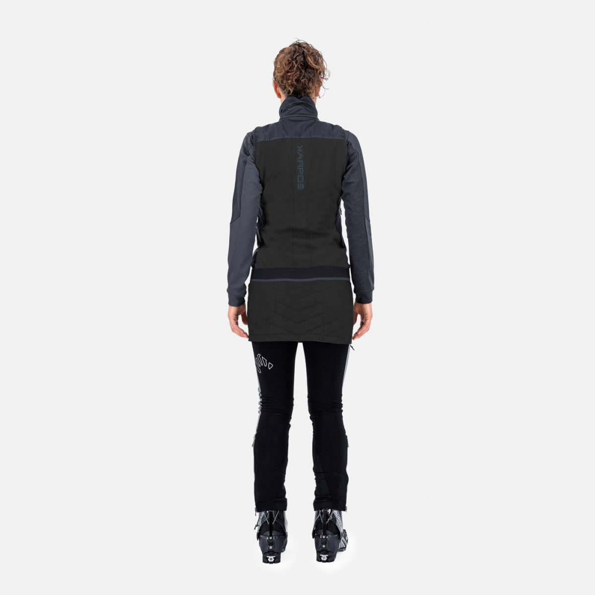 Alagna Plus Evo Vest Black Woman | BOTËGHES LAGAZOI