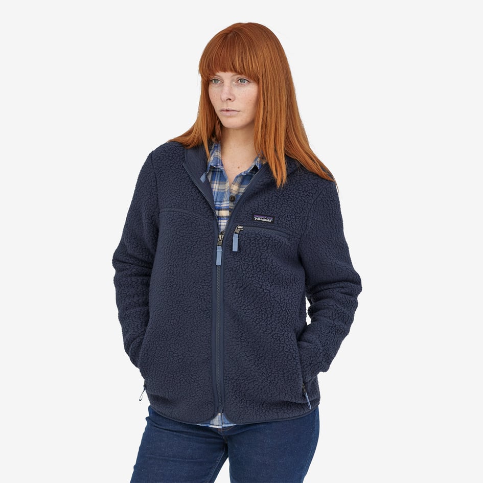 Retro Pile Hoody Women | BOTËGHES LAGAZOI