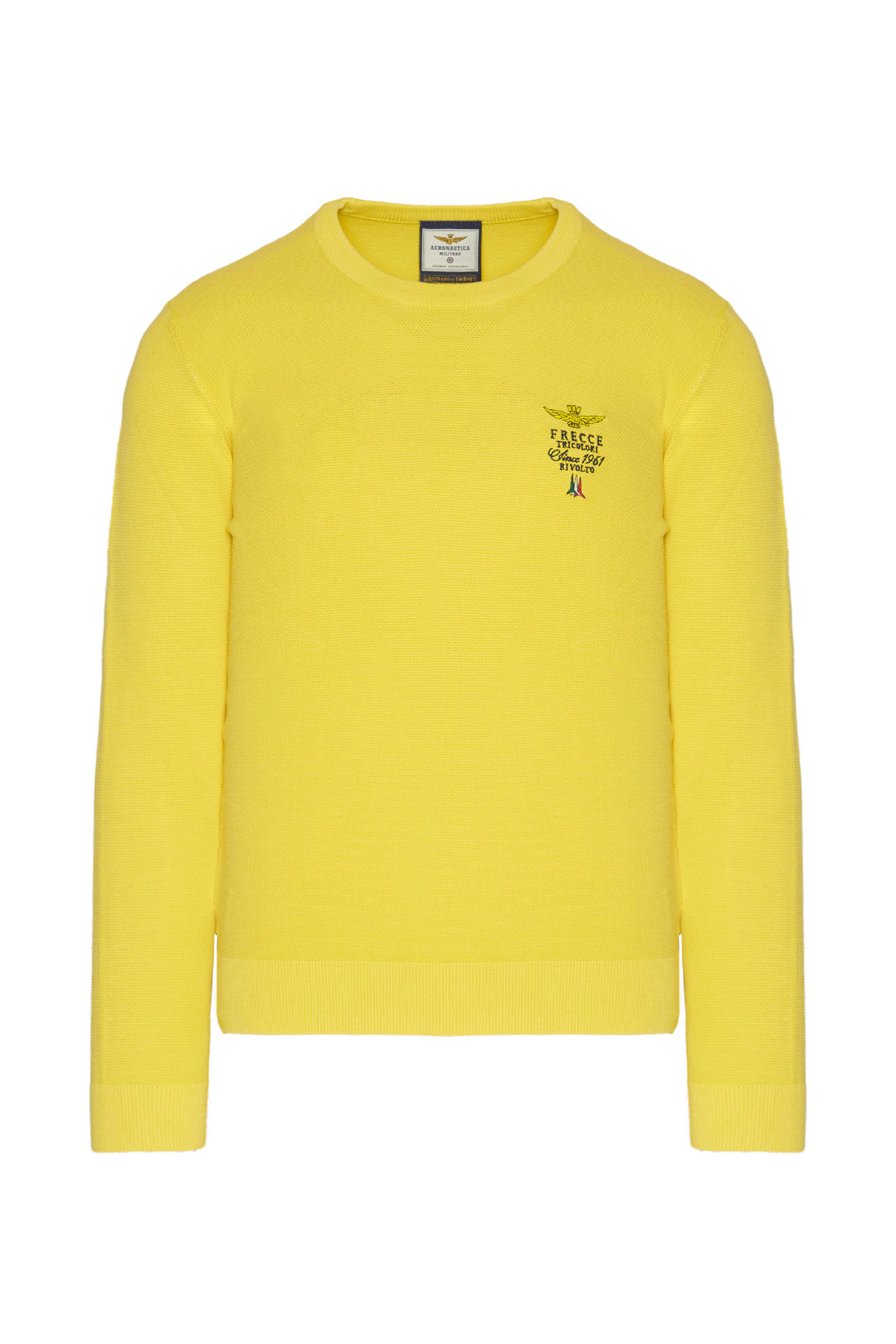 Cotton and Tencel Crewneck Pullover