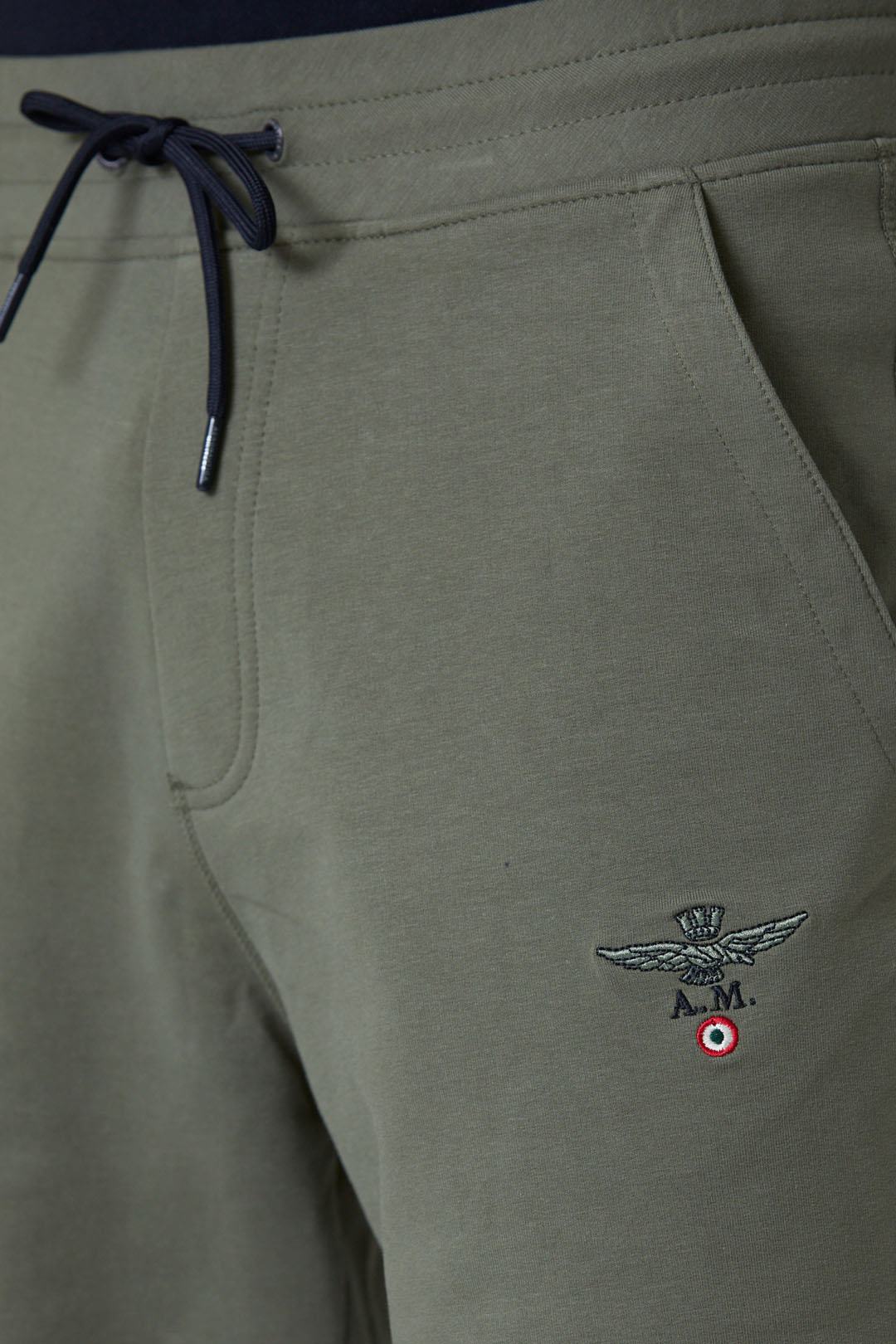 Cotton Fleece Bermuda Shorts M