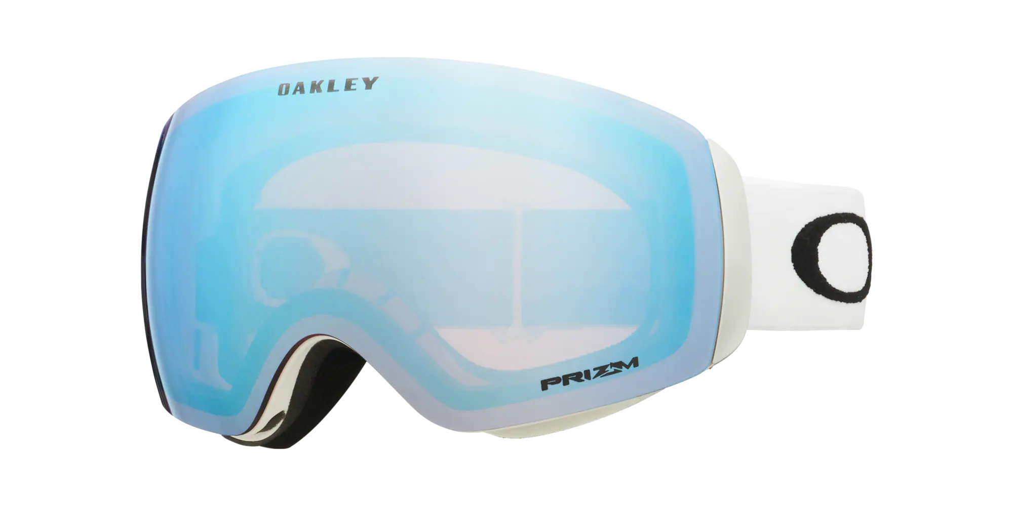 Flight Deck M Goggle - Matte White - Prizm Snow Sapphire Iridium | BOTËGHES LAGAZOI
