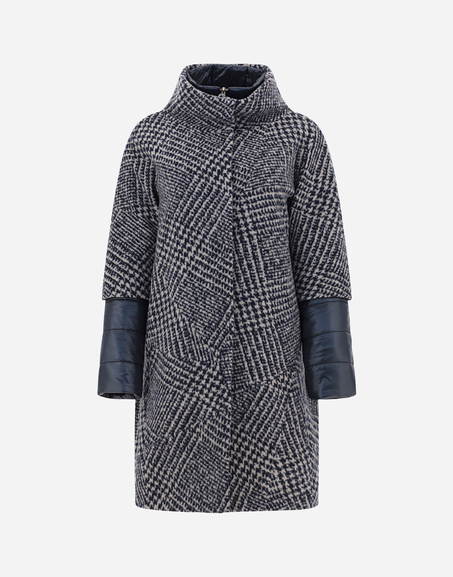 Hypnotic Poule & Nylon Ultralight Coat Blue W